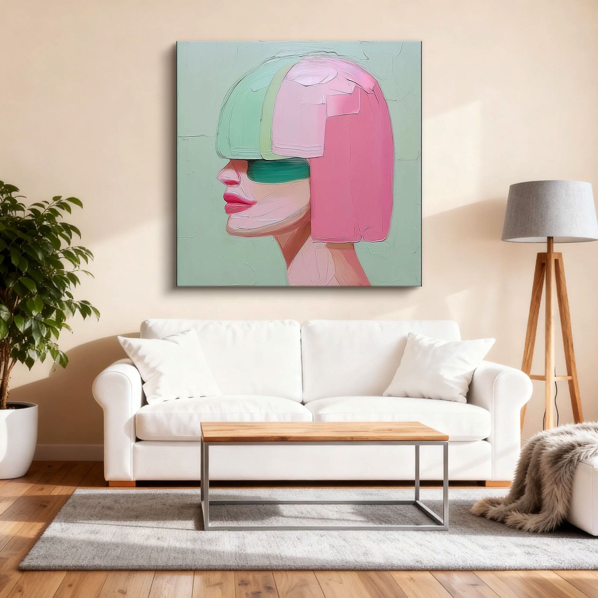 Plaster & Texture Art #YK063