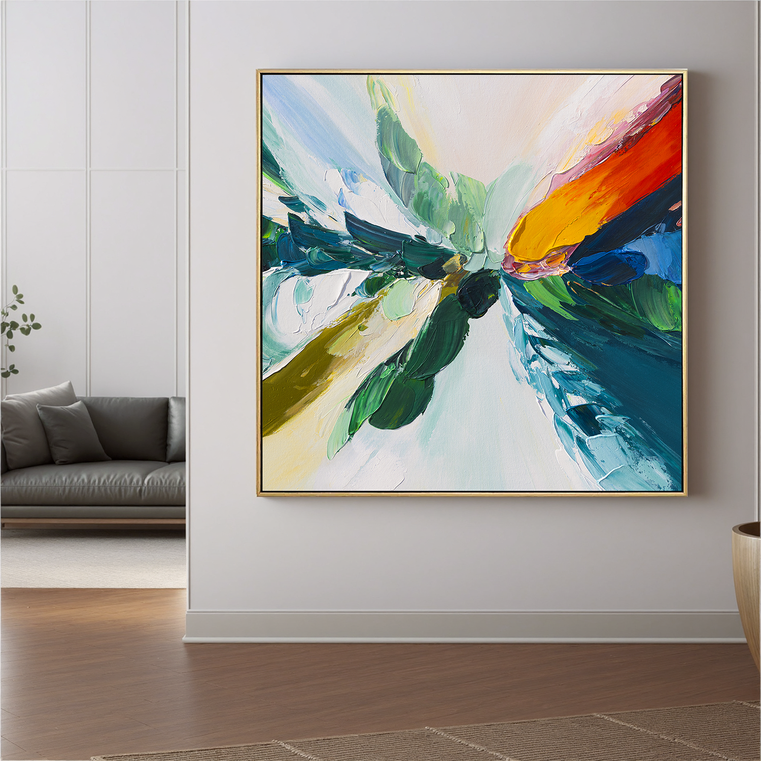 Plaster & Texture Art #YK437