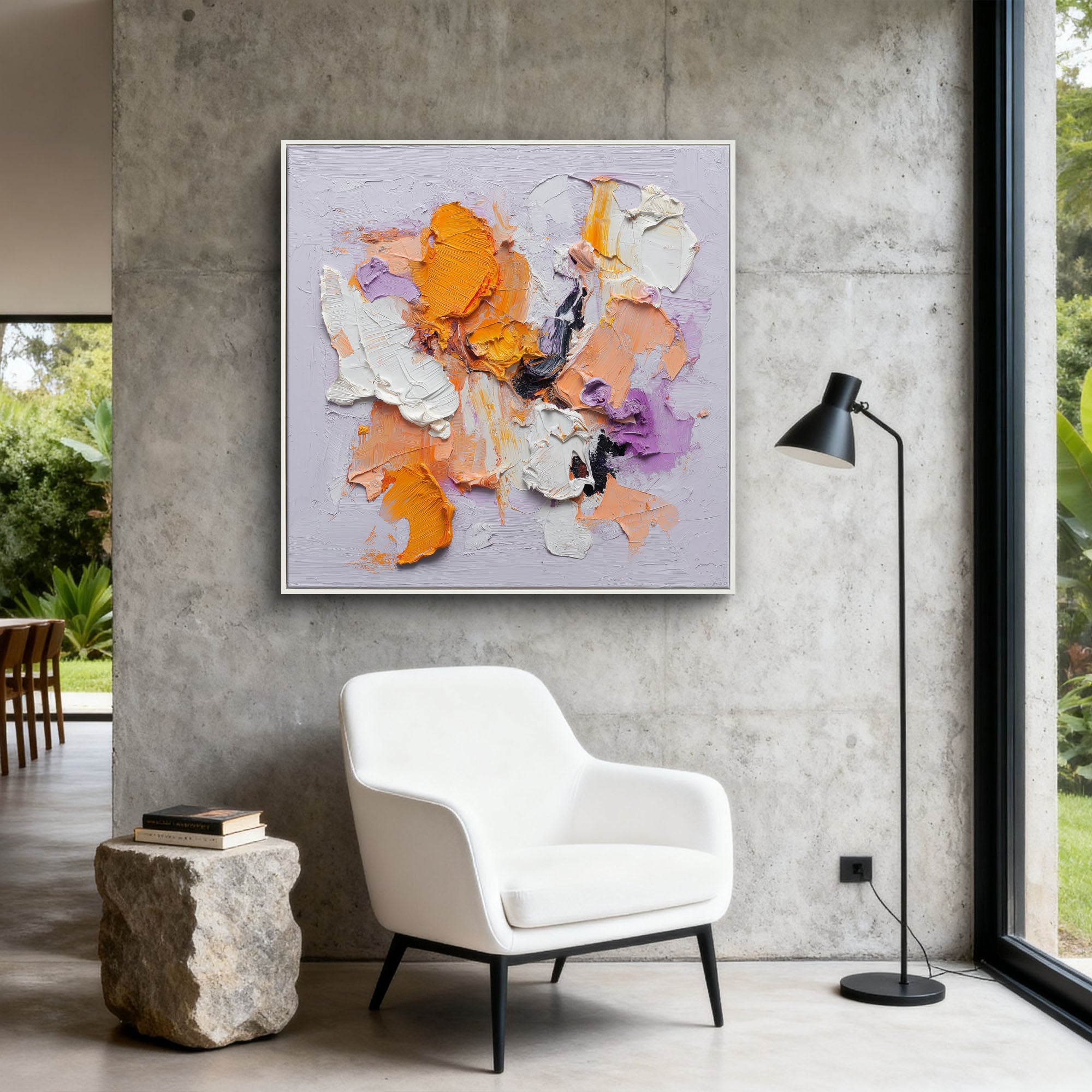 Abstract Canvas Art #YK017