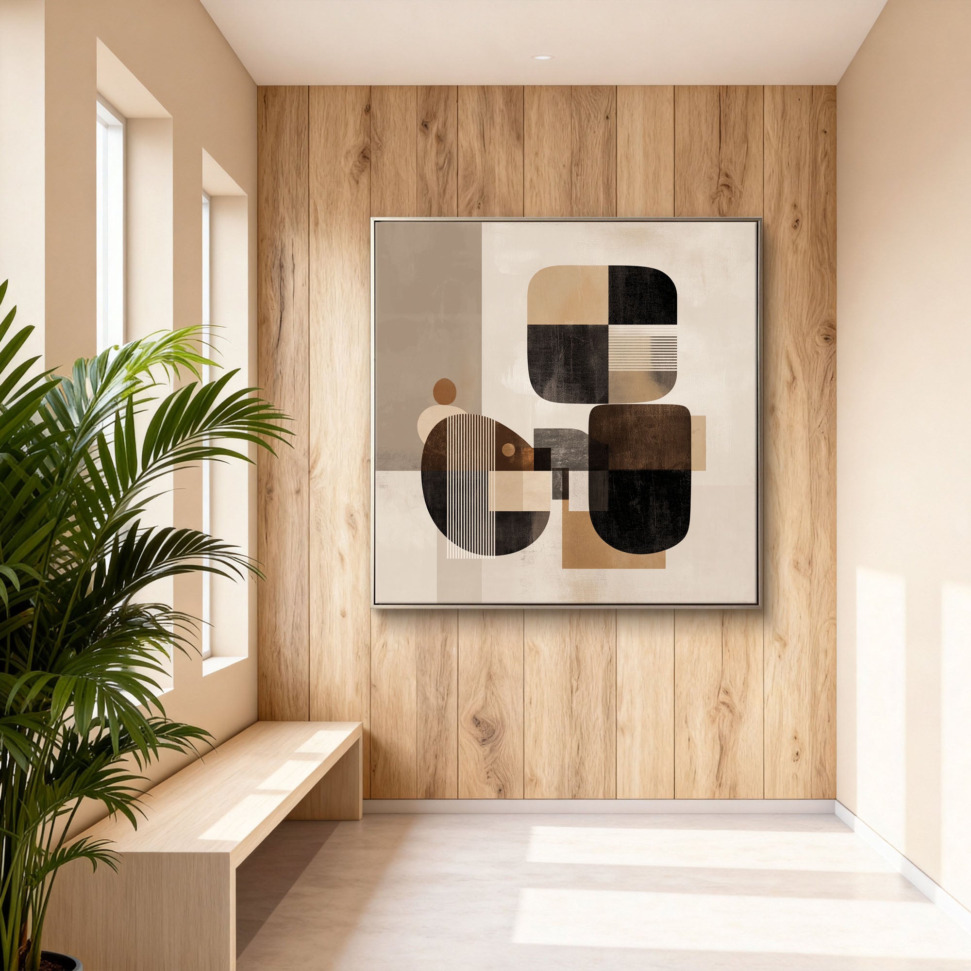 Abstract Canvas Art #YK016