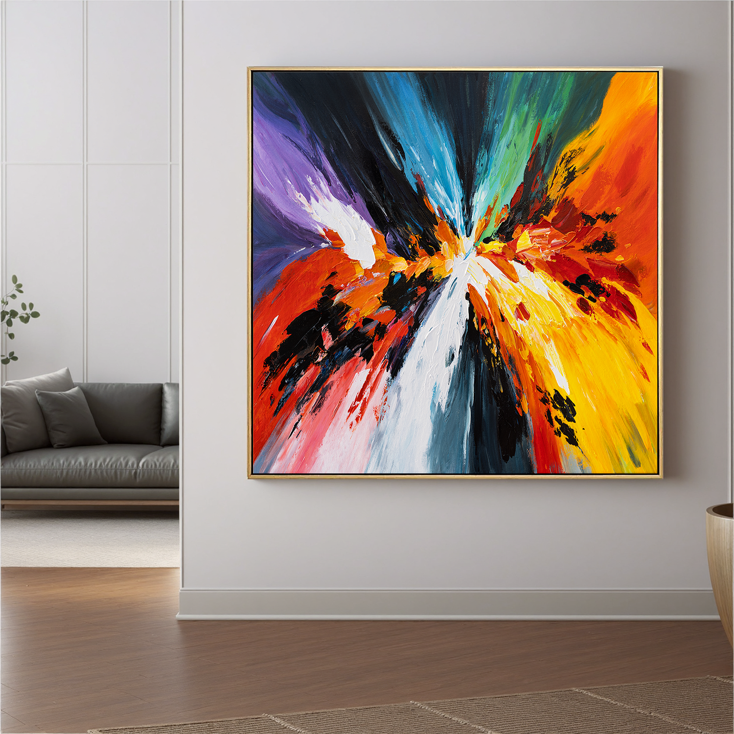 Plaster & Texture Art #YK438