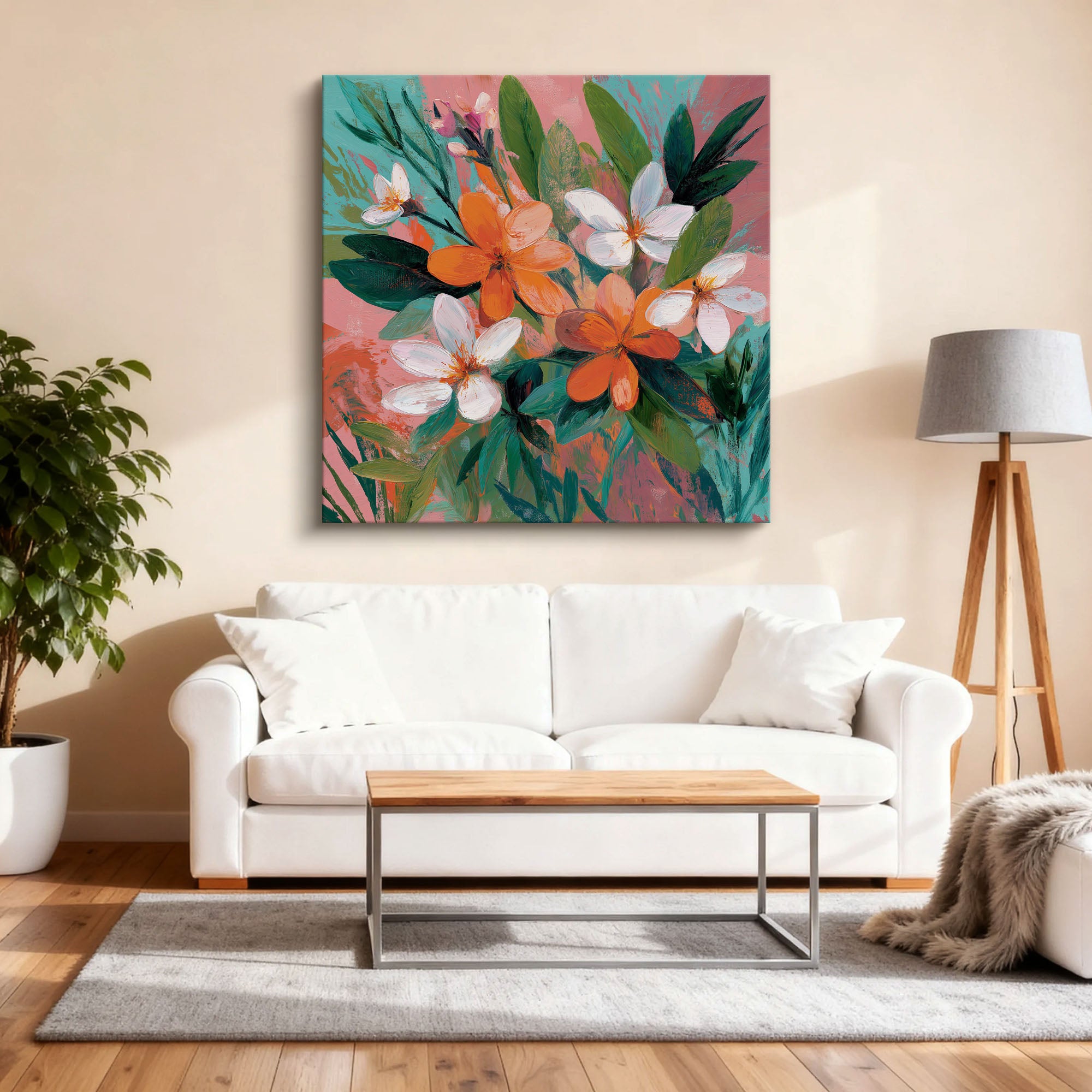 Flower & Tree Art #YK044