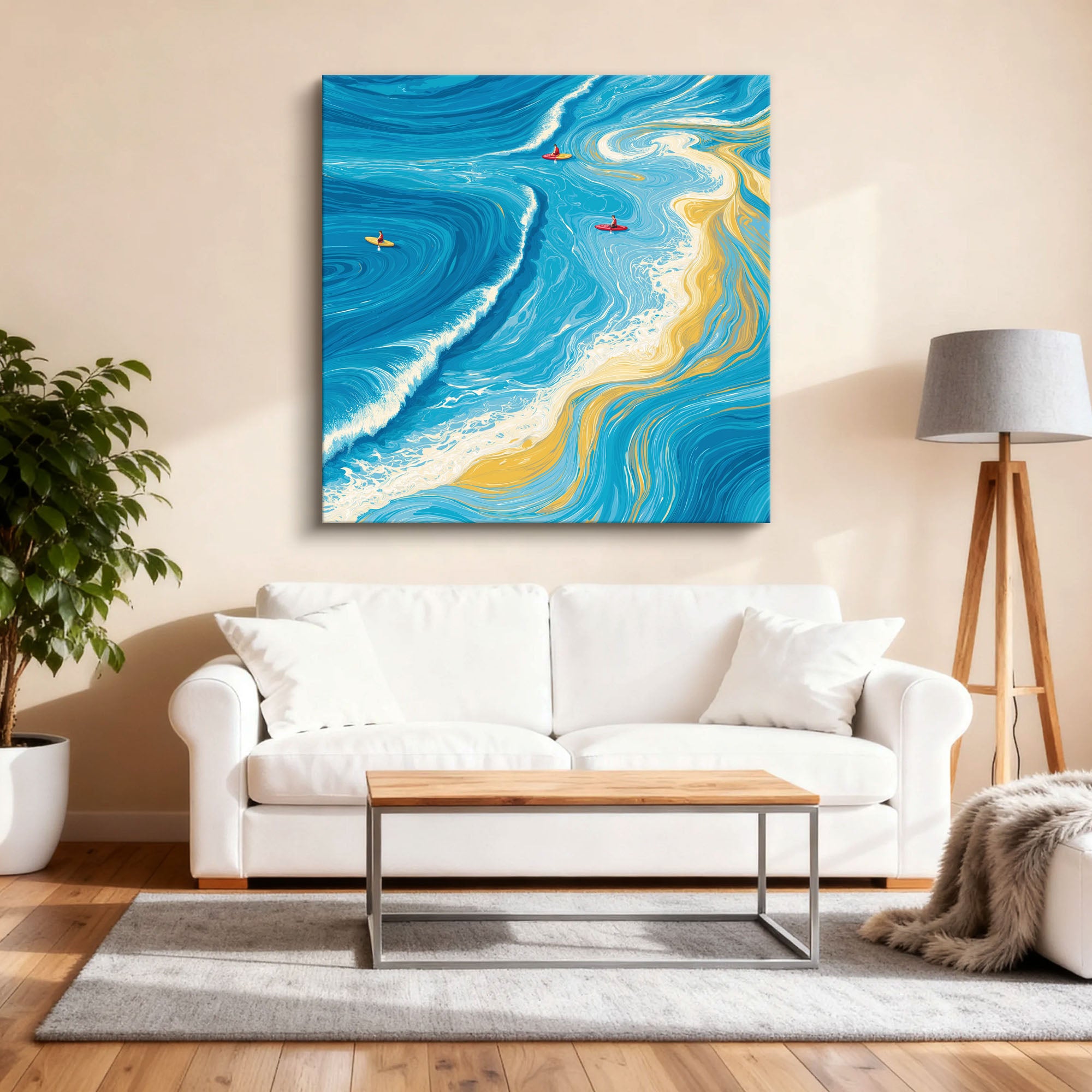 Ocean & Sky Art #YK335