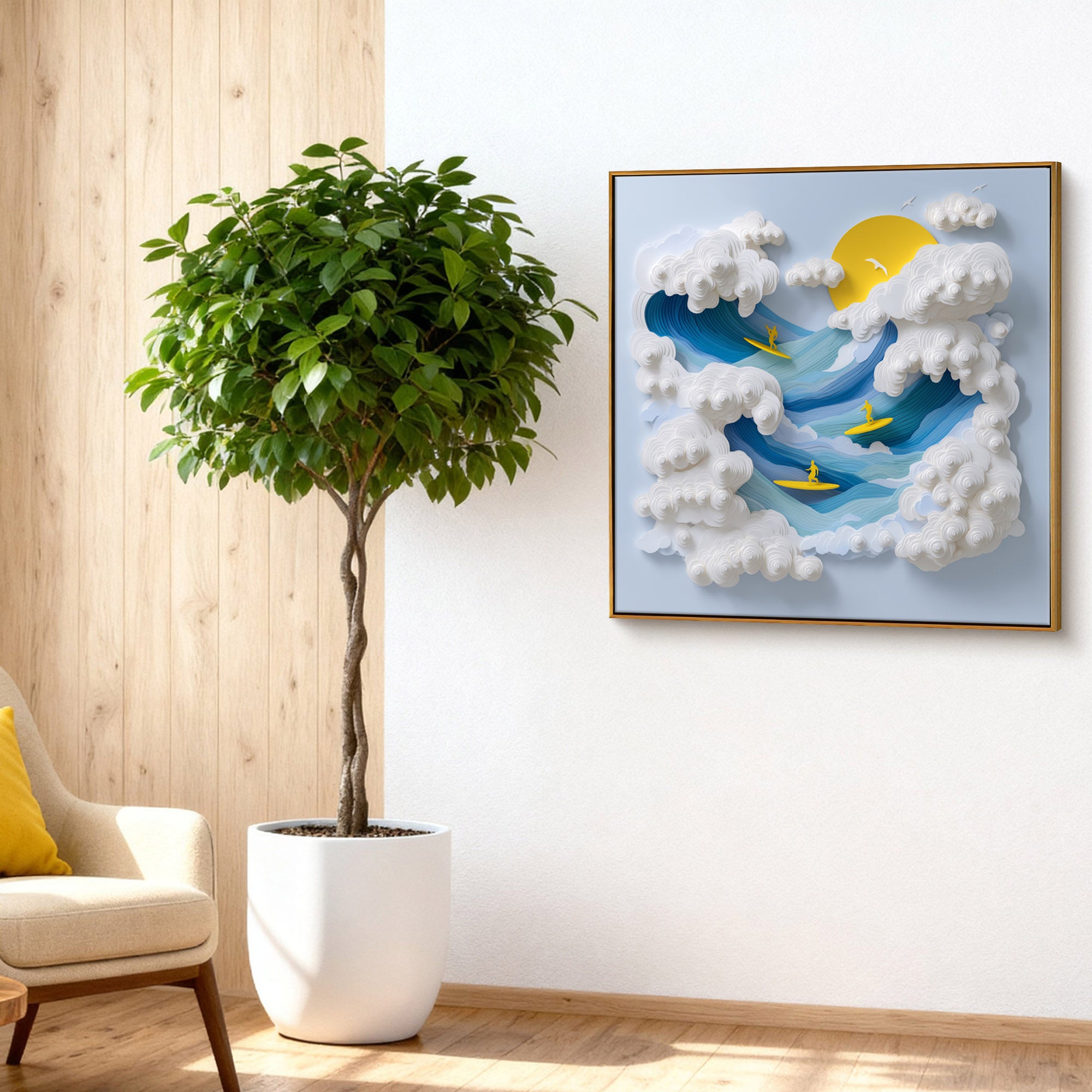 Plaster & Texture Art #YK330