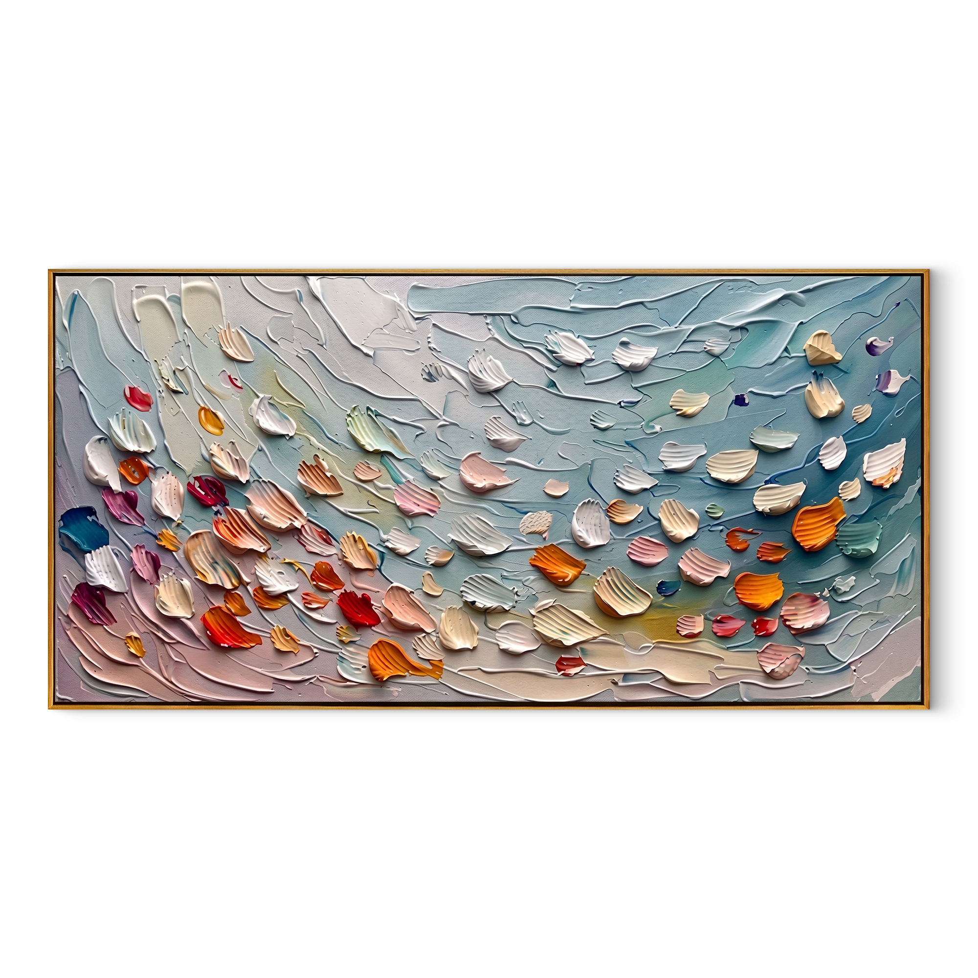 "Ancient Rhythm" – Heavy Impasto Earth-Tone Abstract Painting | Modern Dining Room Statement Art