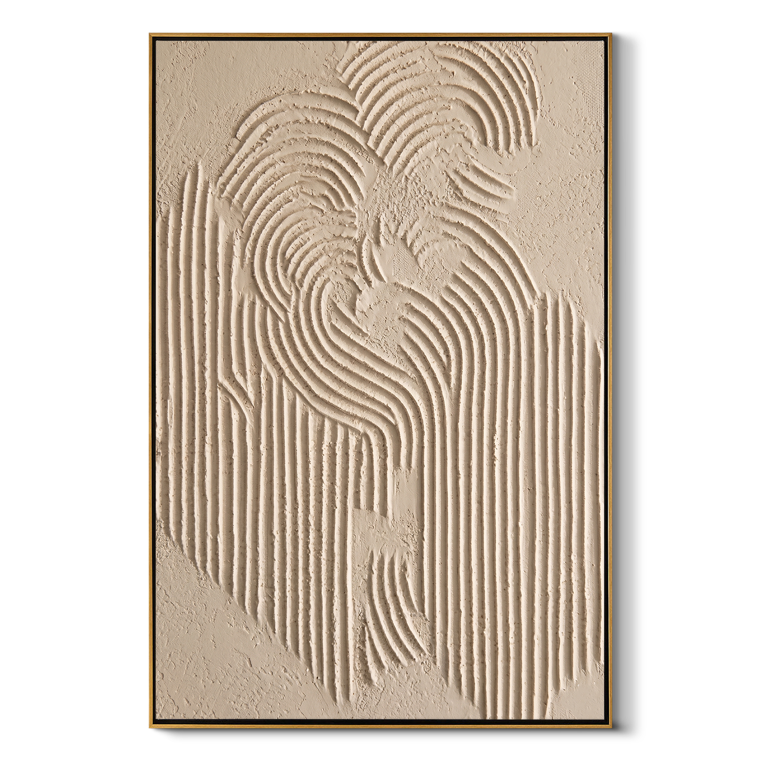 "Obsidian Surge" – Extreme 3D Noir Wave Relief | Modern Statement Art