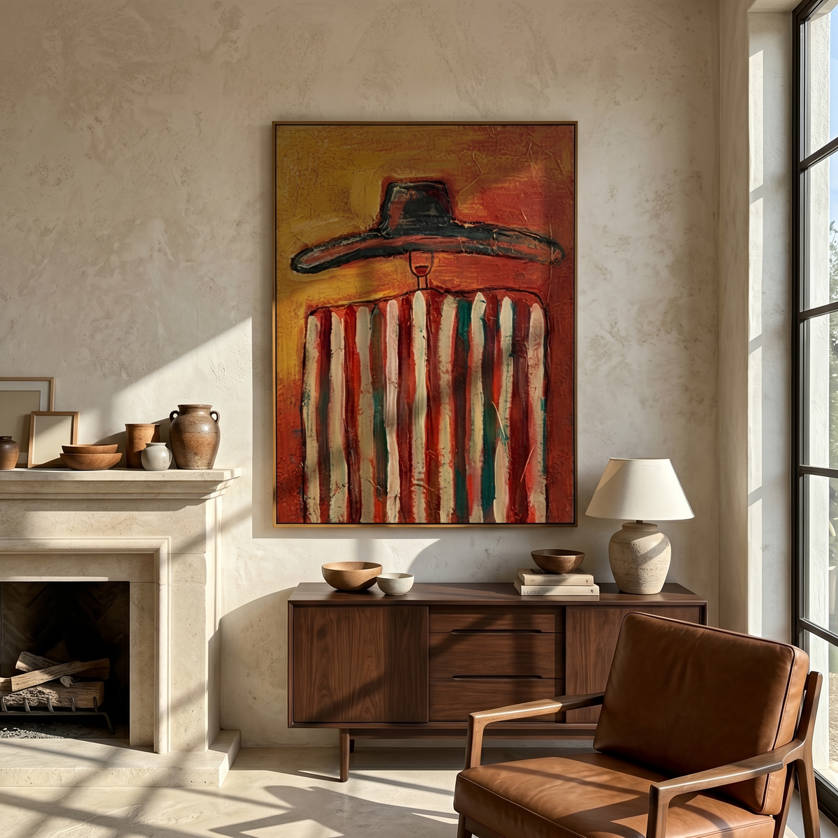 Red Stripes Hold Heat - Vintage Americana wall art image 6