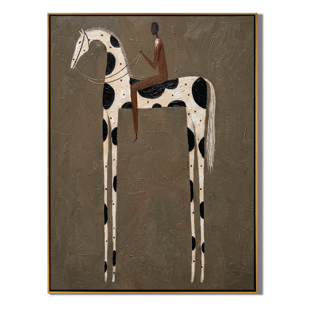 Black Spots Hold Rider - Vintage Americana wall art image 2