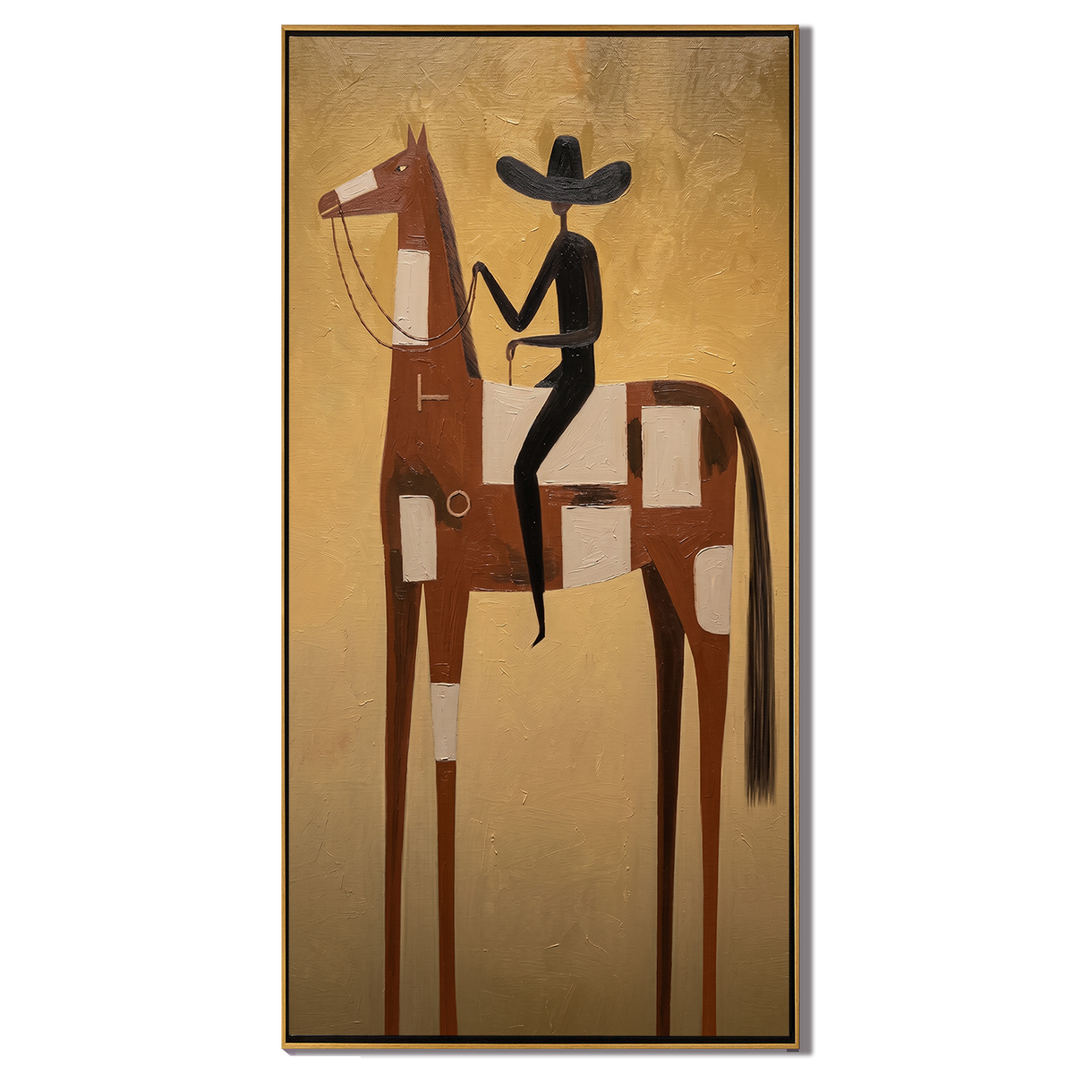 Black Hat Finds Gold - Vintage Americana wall art image 2
