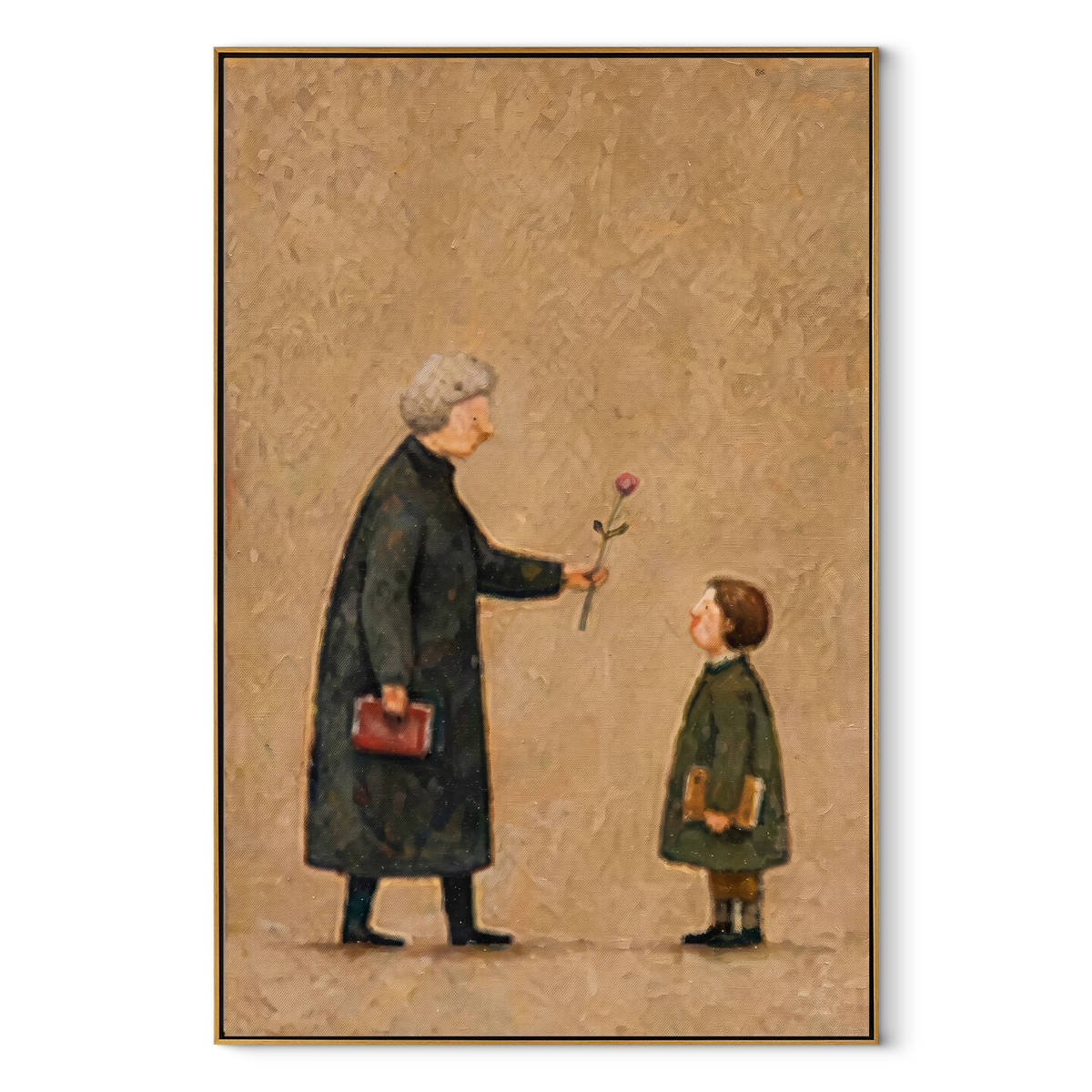 Rose Passes Between Generations - Vintage Americana wall art image 2