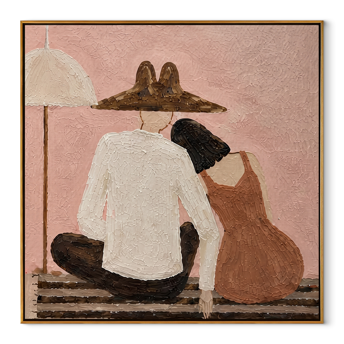 White Shirt Calms Blush - Vintage Americana wall art image 2