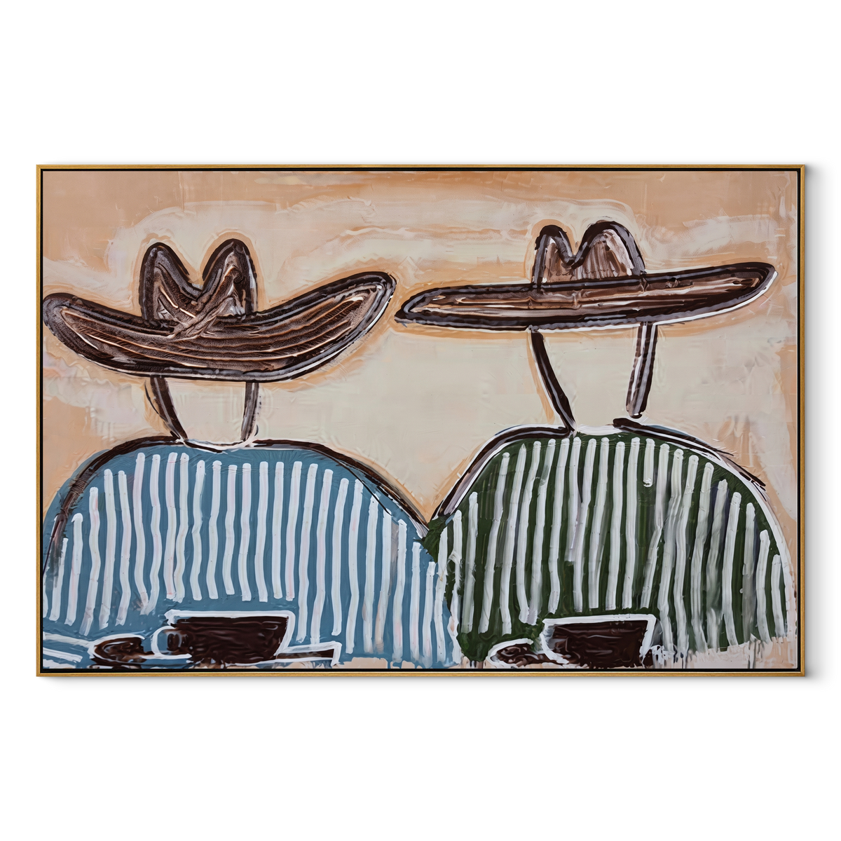 Two Bowls Hold Morning - Vintage Americana wall art image 2