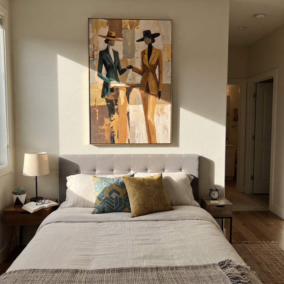 Two Suits Trade Quiet - Vintage Americana wall art image 3