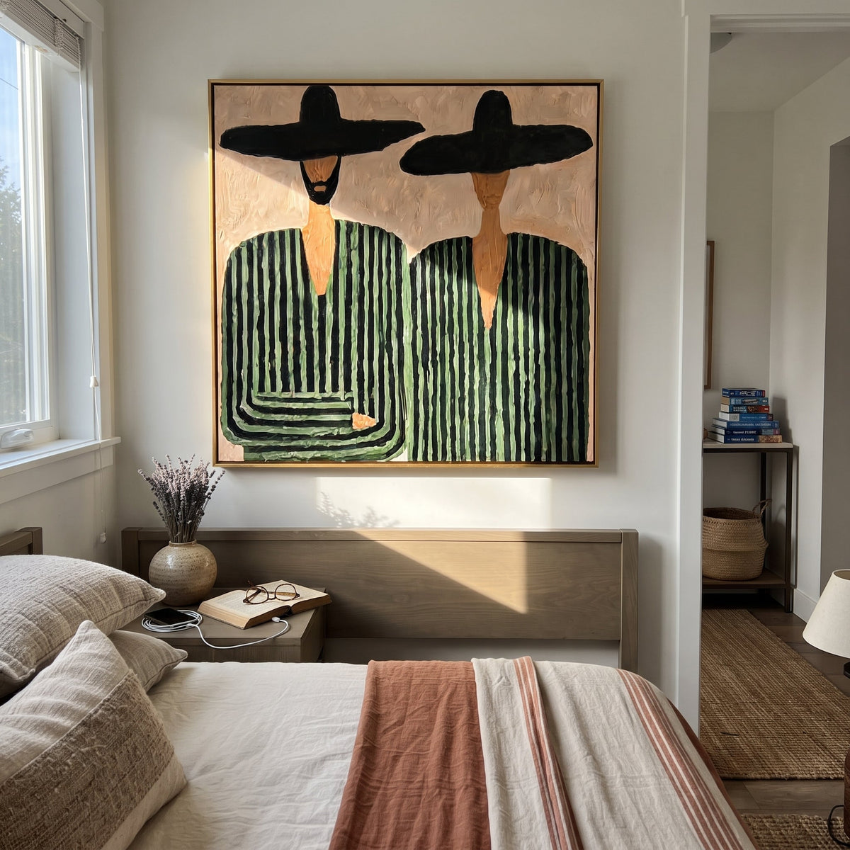 One Beard Breaks Stripes - Vintage Americana wall art image 6