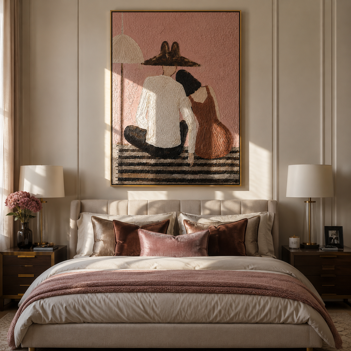 Two Backs Share Shelter - Vintage Americana wall art image 6
