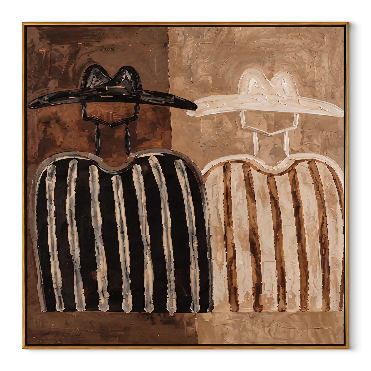 Two Shadows Trade Hats - Vintage Americana wall art image 2