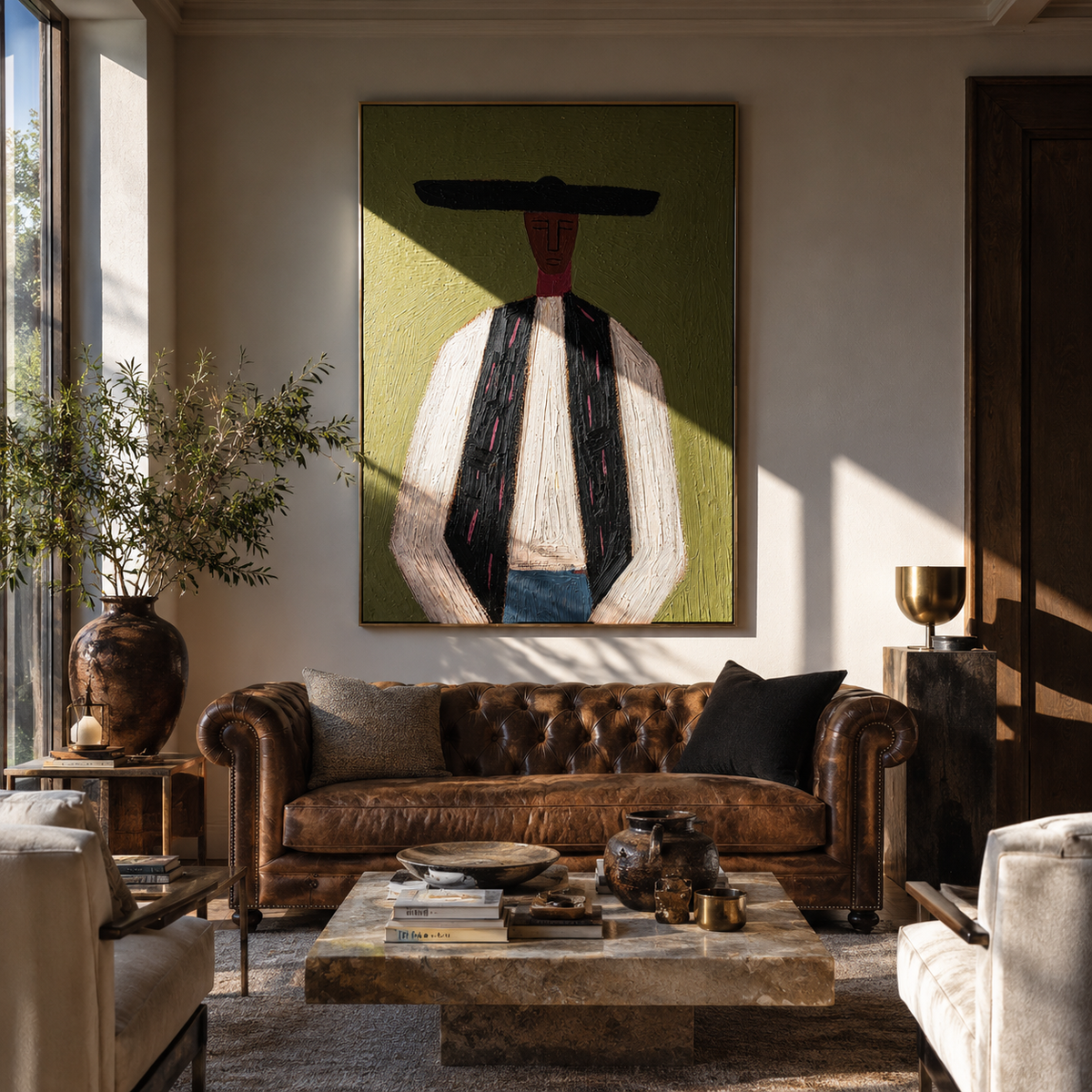 Black Bar Meets Linen - Vintage Americana wall art image 5