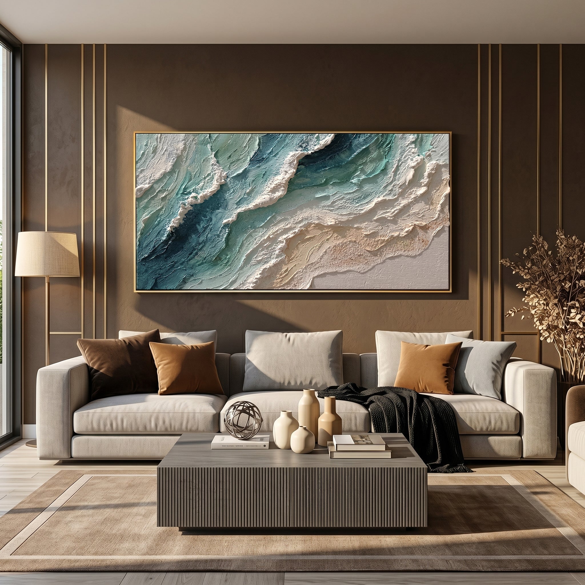 Your Home is Your Sanctuary: Why Hand-Painted Art is the Soul Your Space Needs