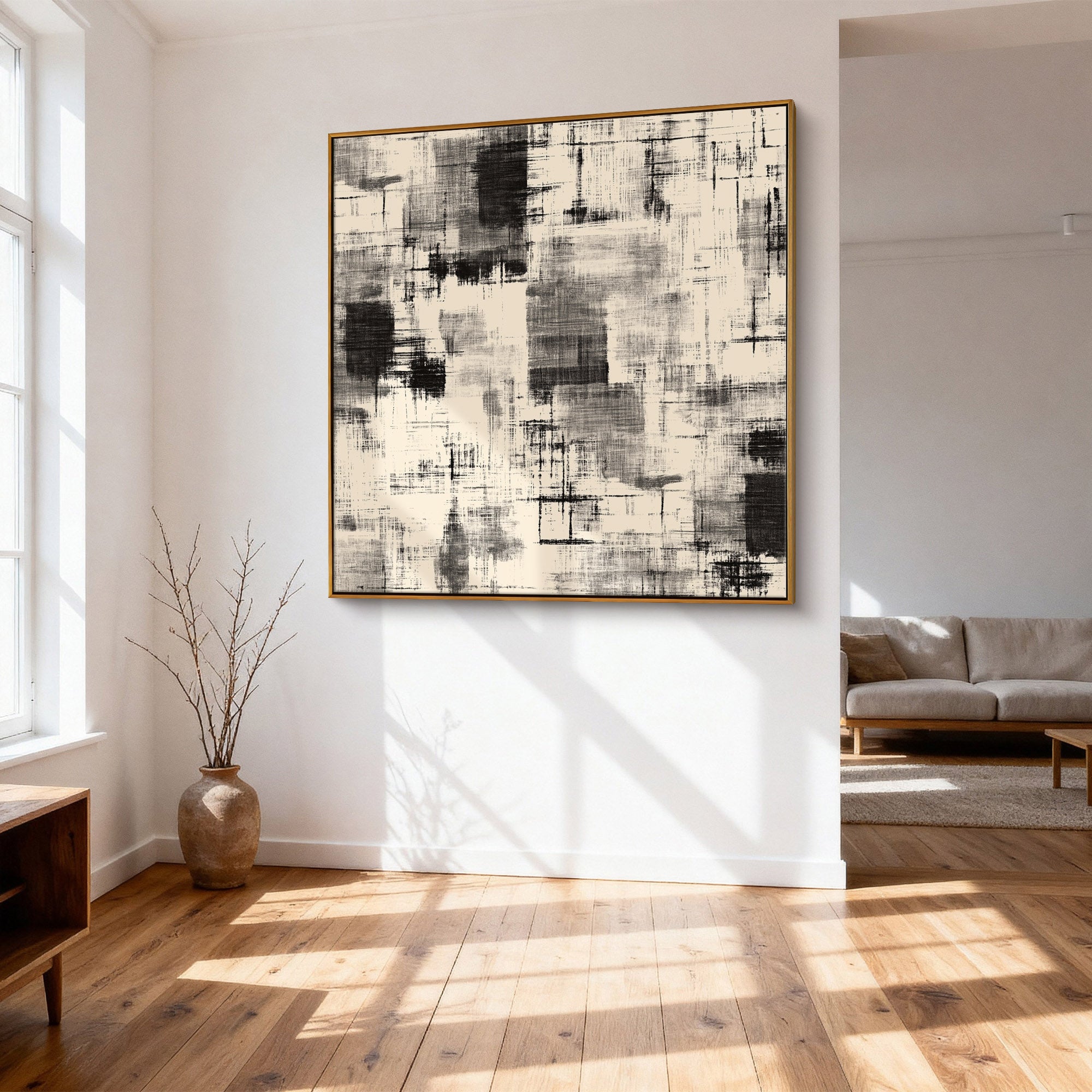 Abstract Canvas Art #YK024
