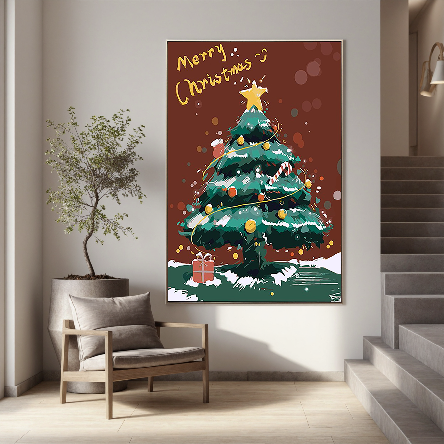 Flower & Tree Art #YK582