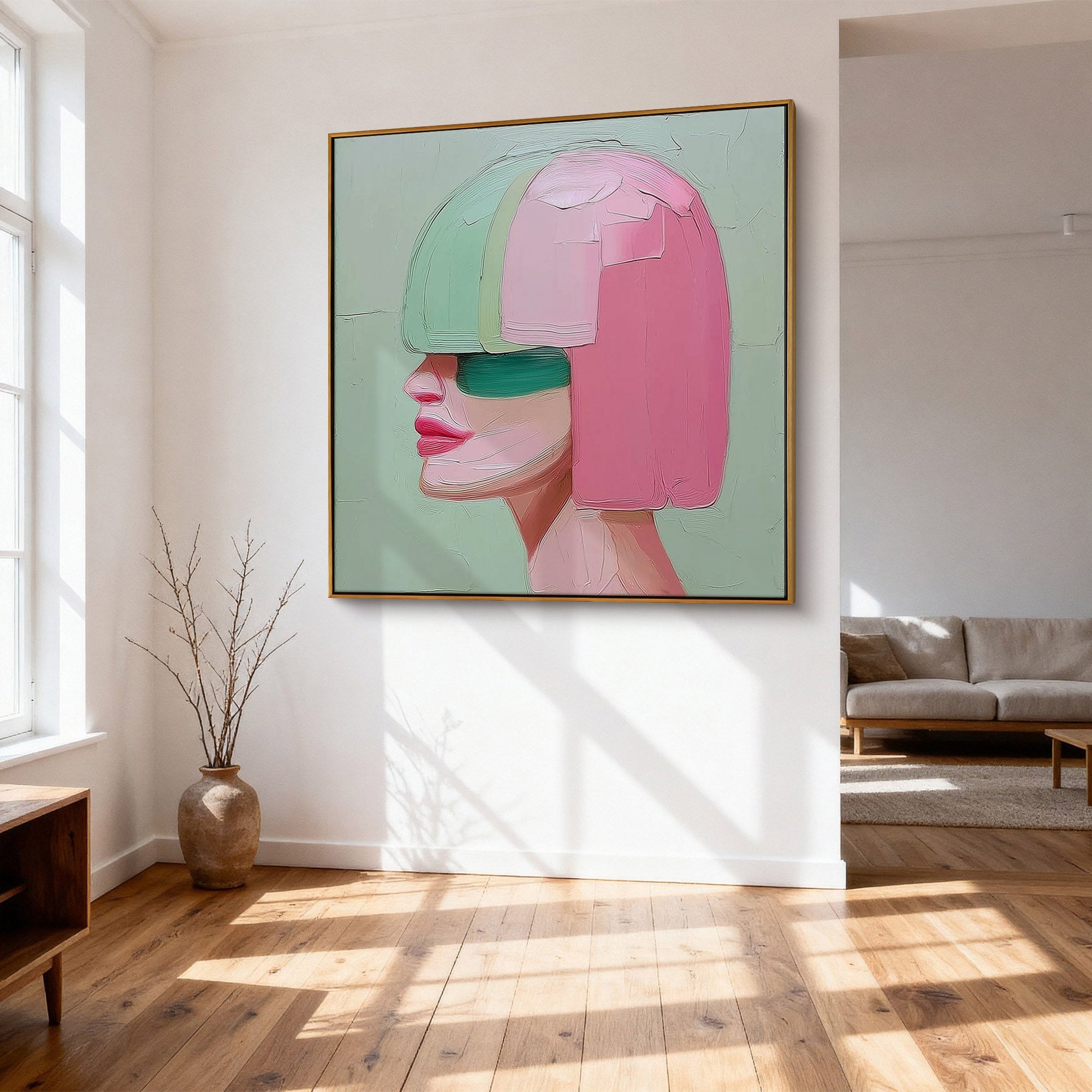 Plaster & Texture Art #YK063