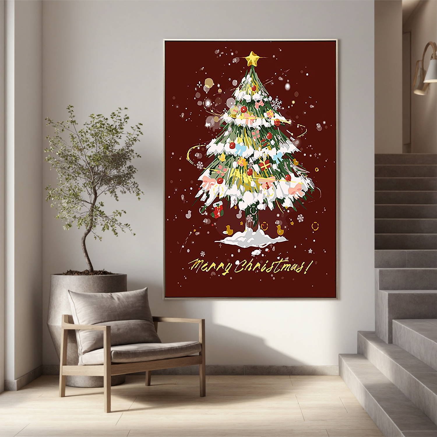 Flower & Tree Art #YK562