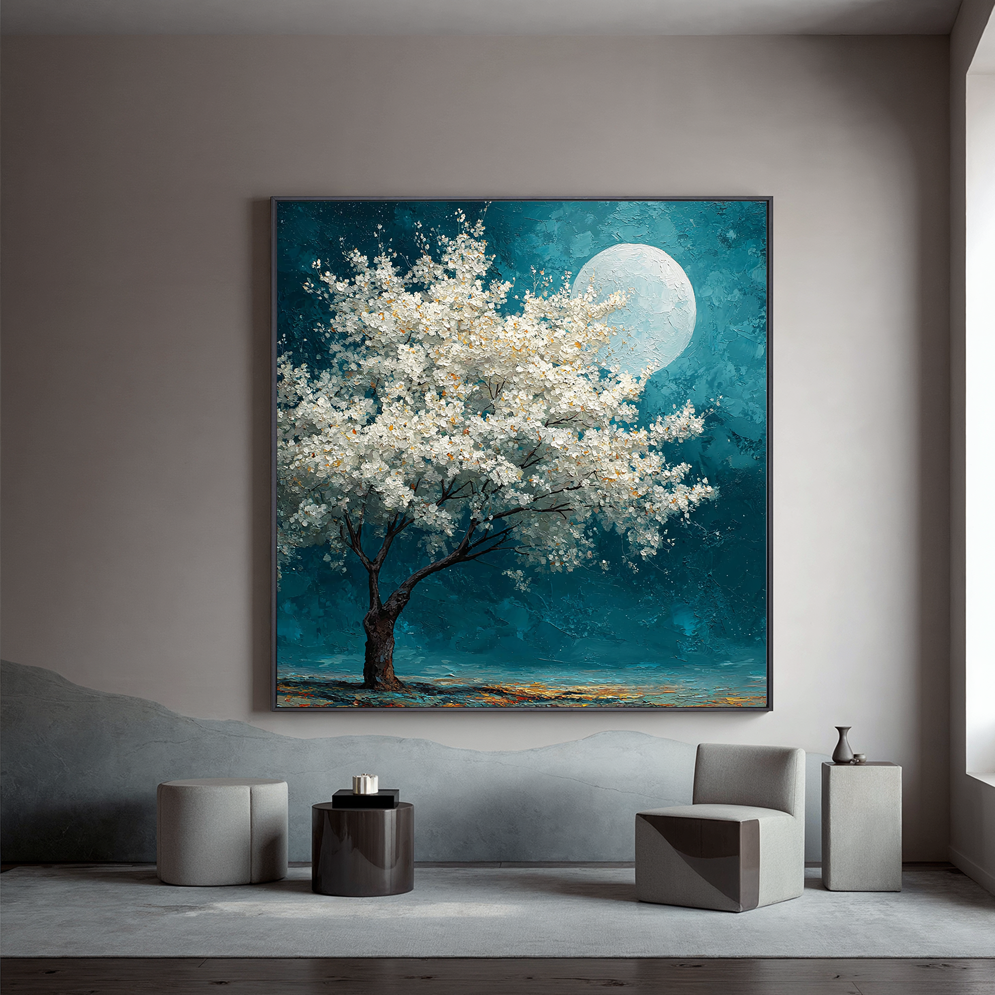 Flower & Tree Art #YK509