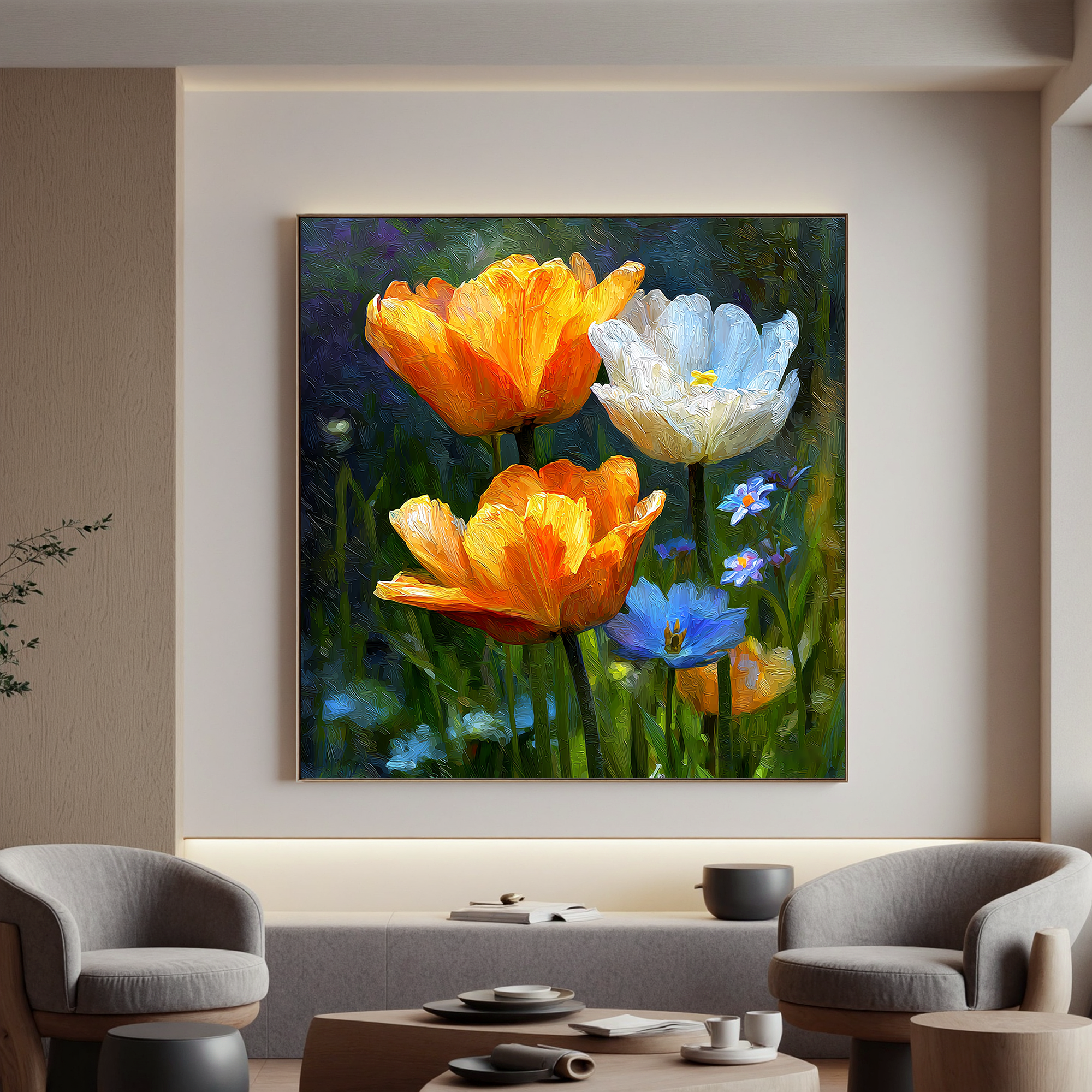 Flower & Tree Art #YK508