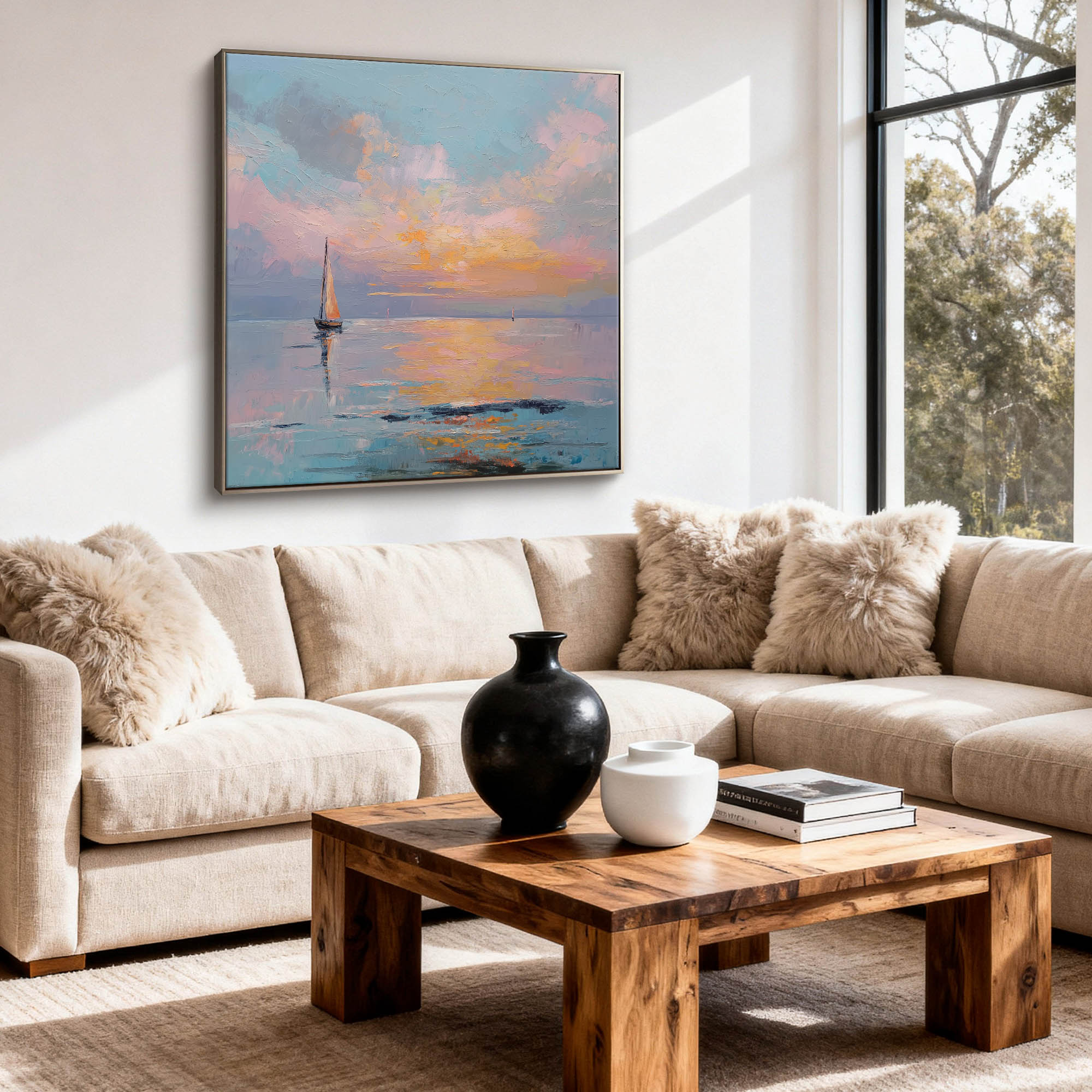 Ocean & Sky Art #YK256