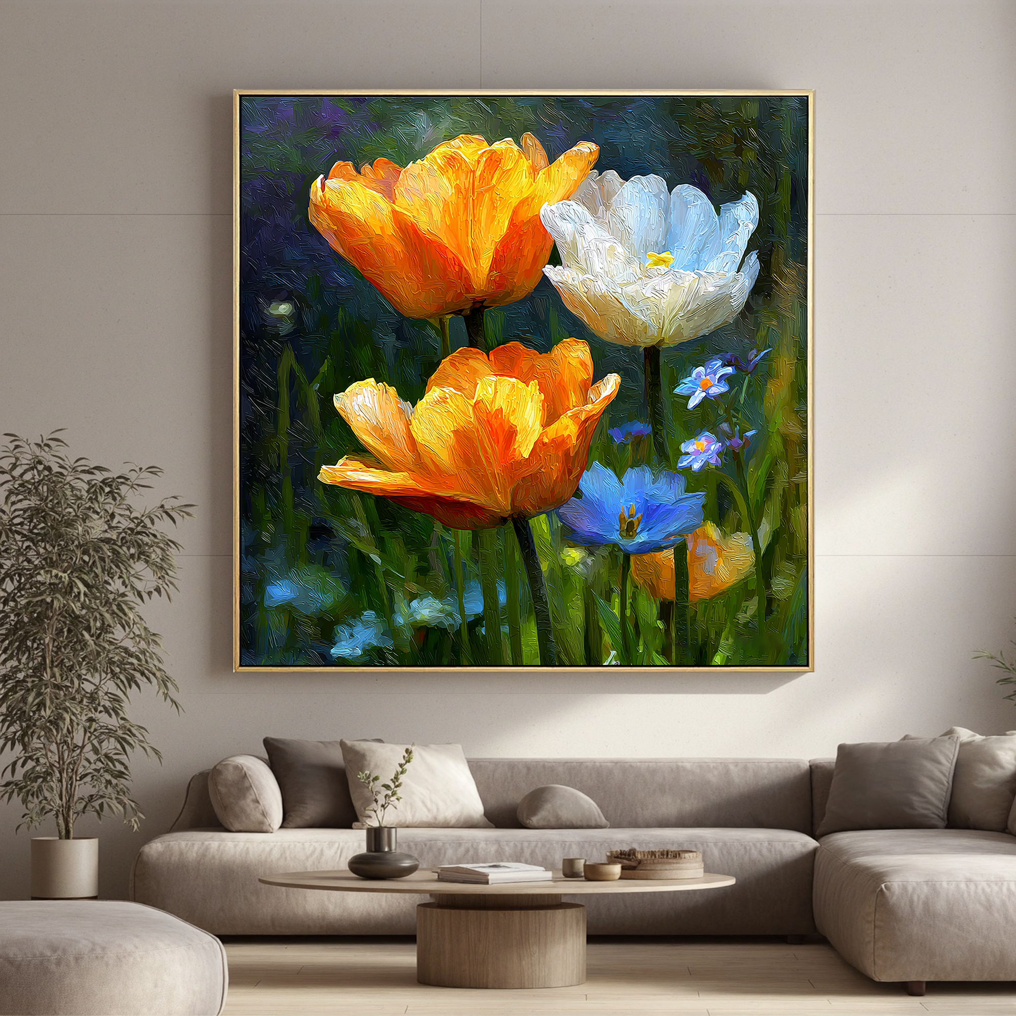 Flower & Tree Art #YK508