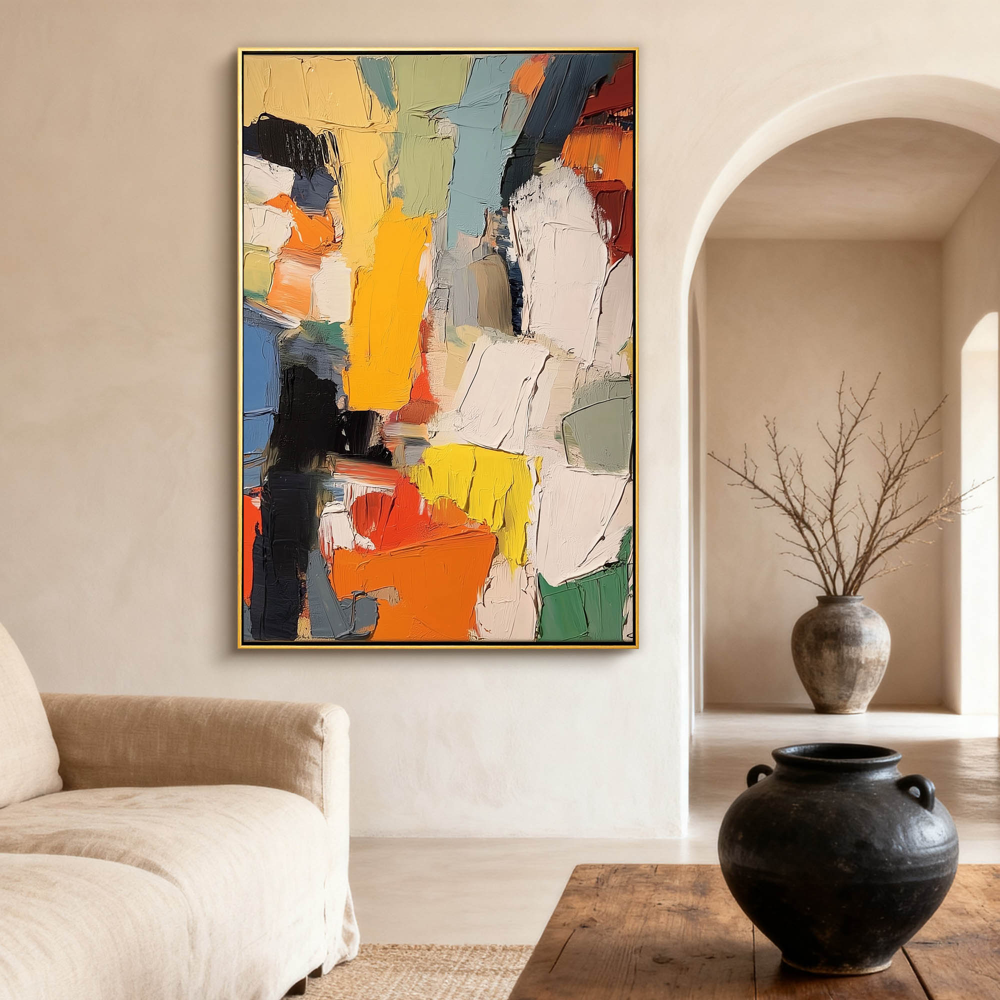 Plaster & Texture Art #YK409