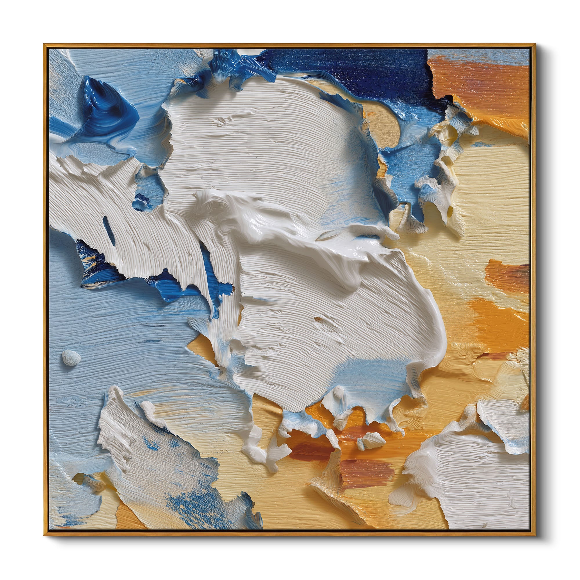 Abstract Canvas Art #YK011