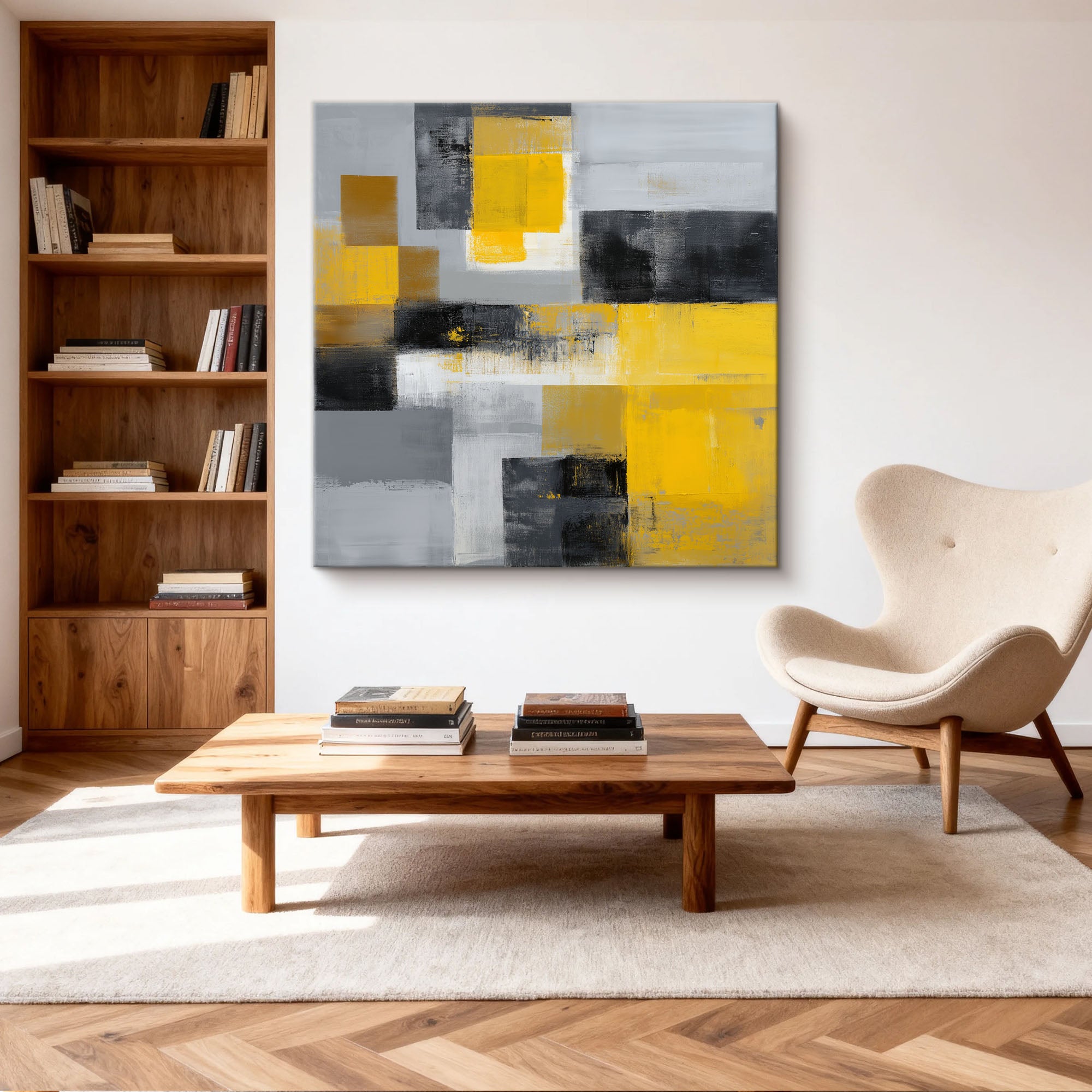 Abstract Canvas Art #YK020