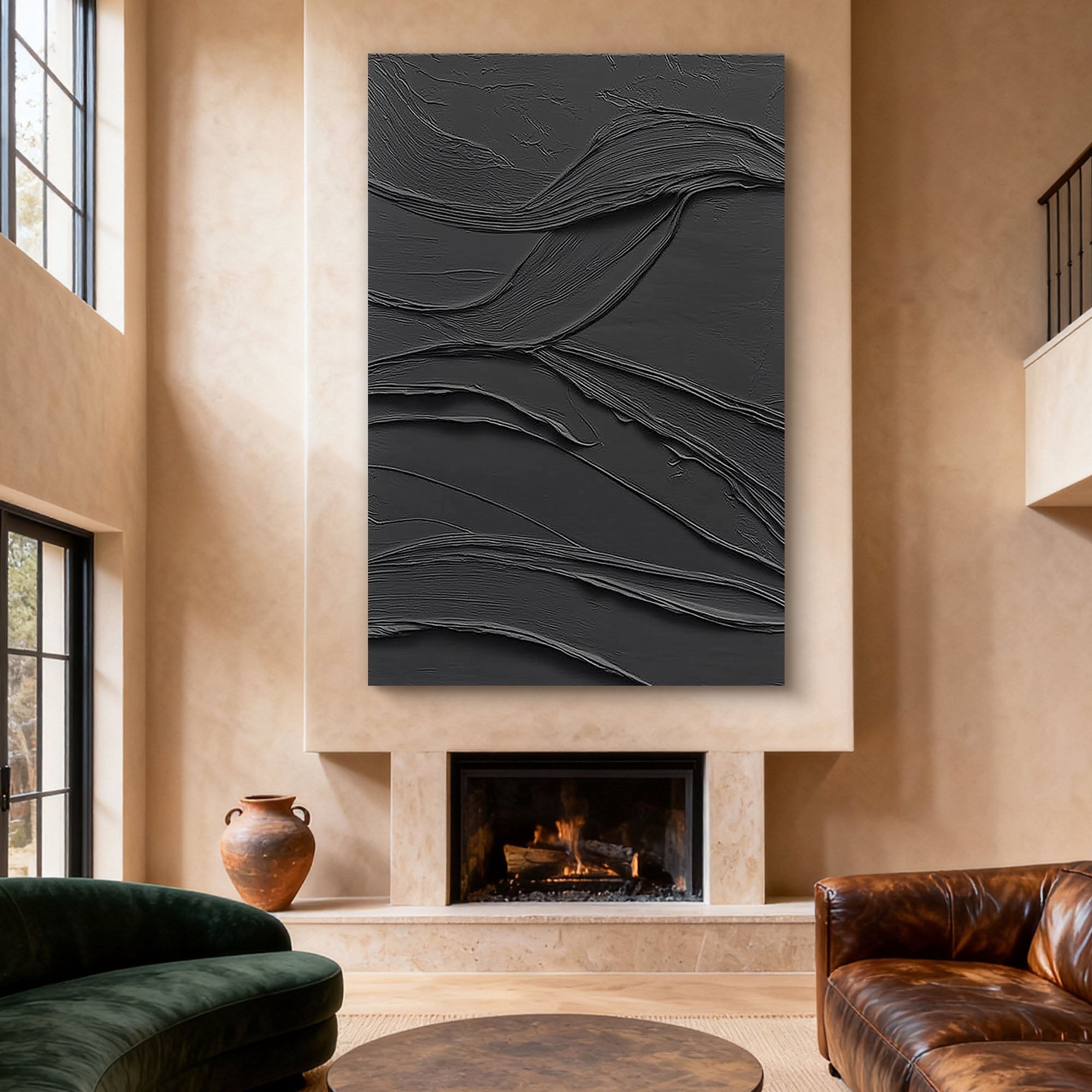 Plaster & Texture Art #YK392