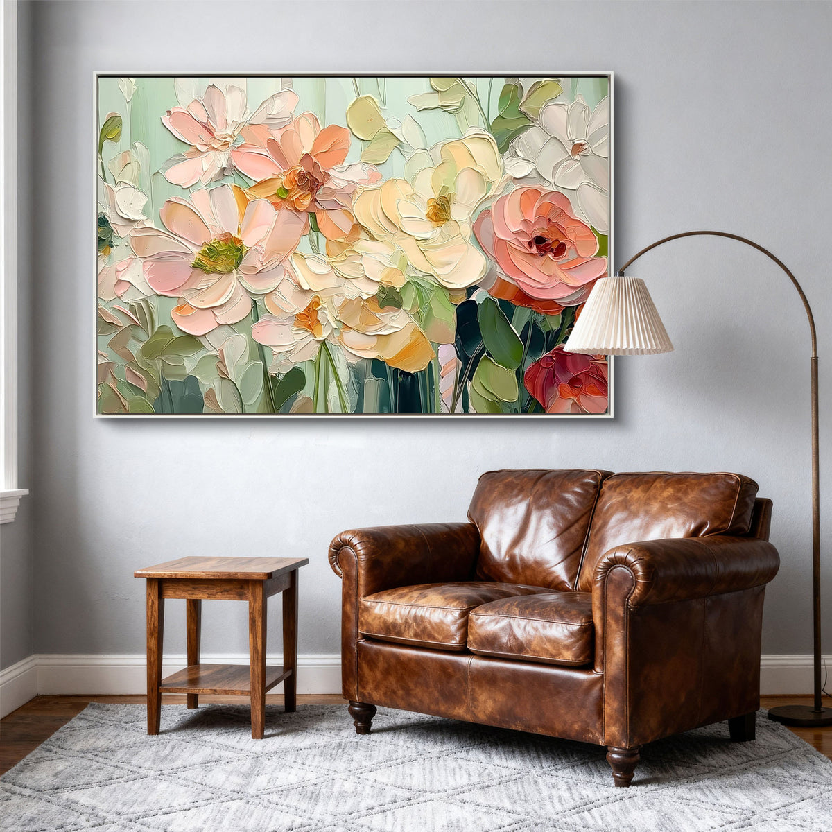 "Sand Dream" - 3D Heavy Impasto Plaster Relief | Beige Plaster Texture Statement Art
