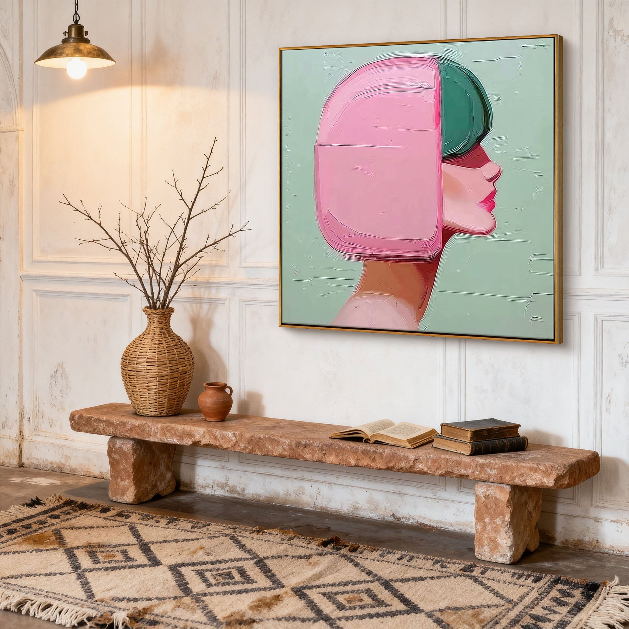 Plaster & Texture Art #YK199