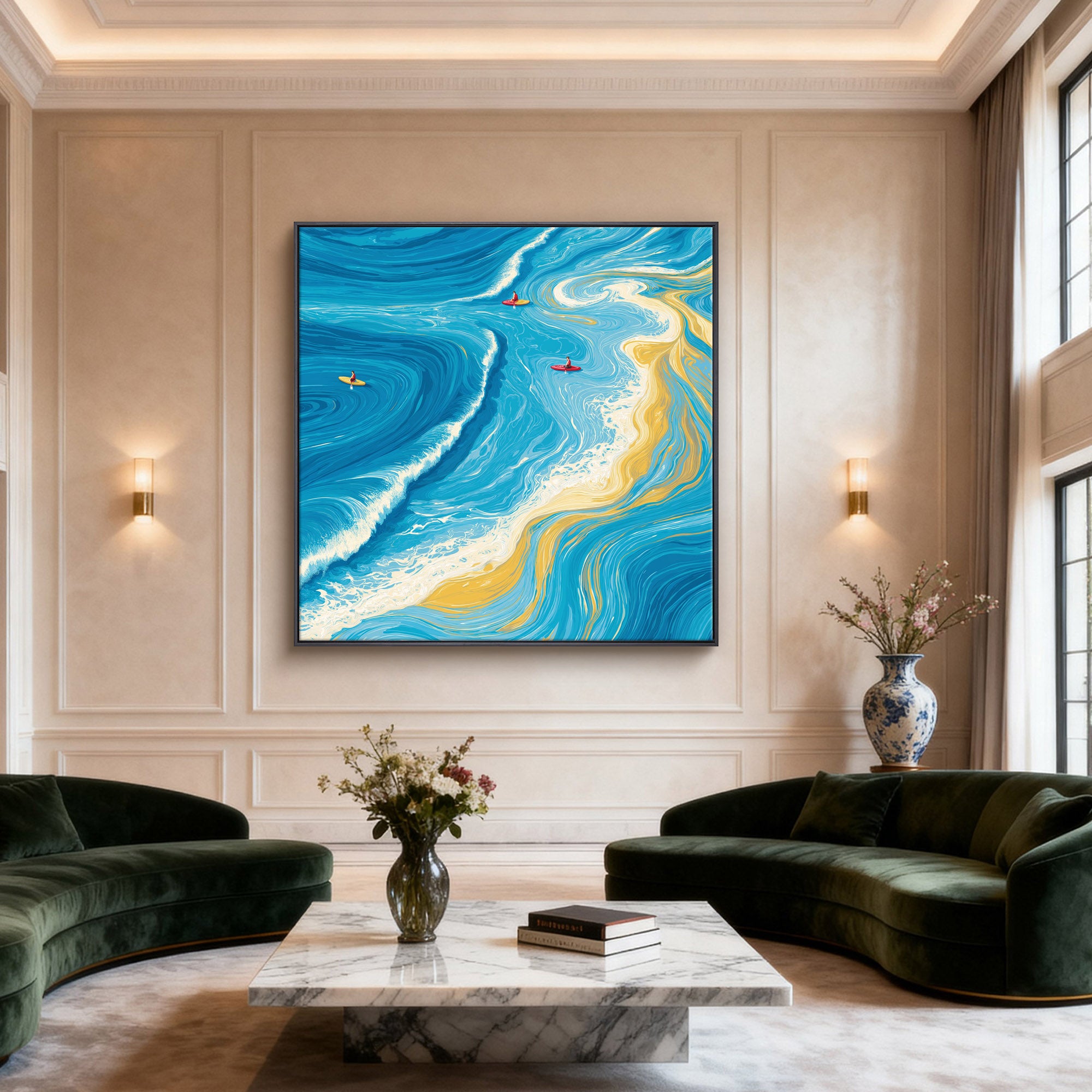 Ocean & Sky Art #YK335