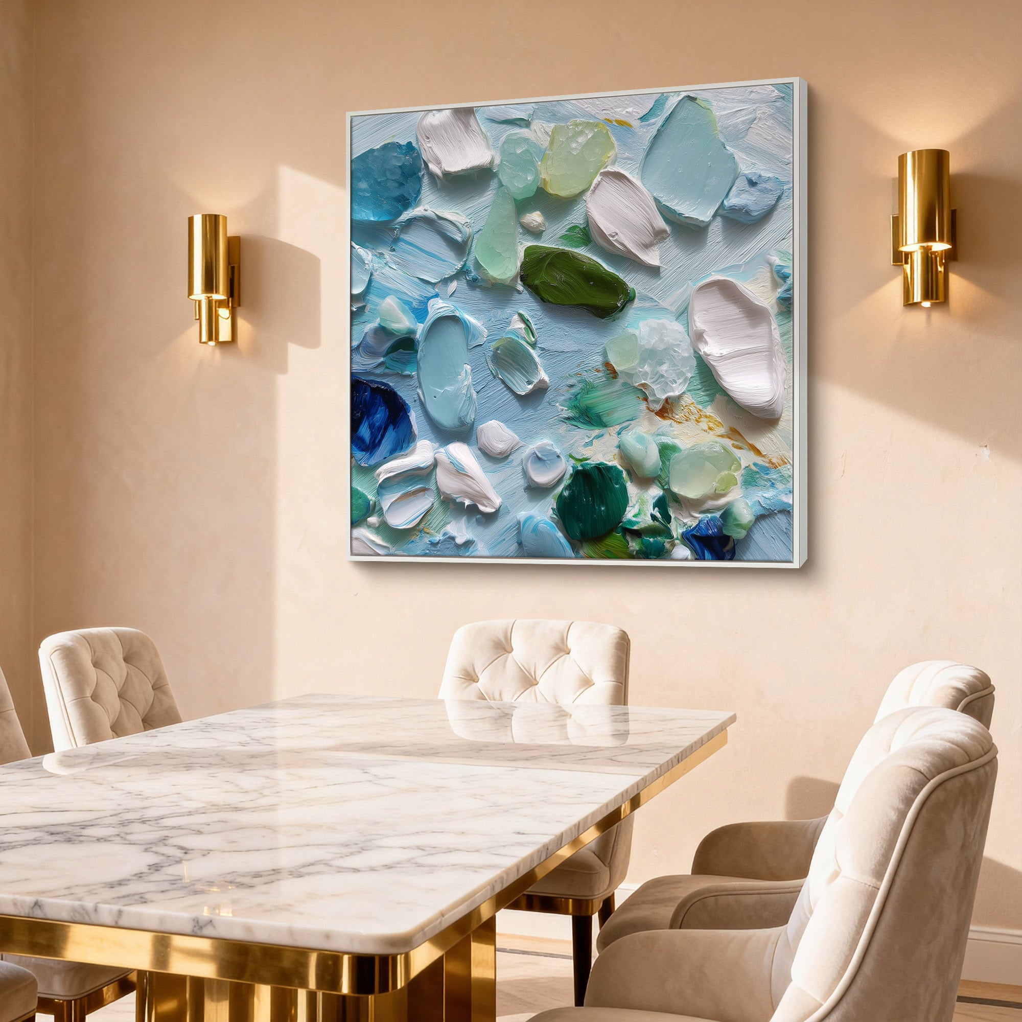 Plaster & Texture Art #YK035