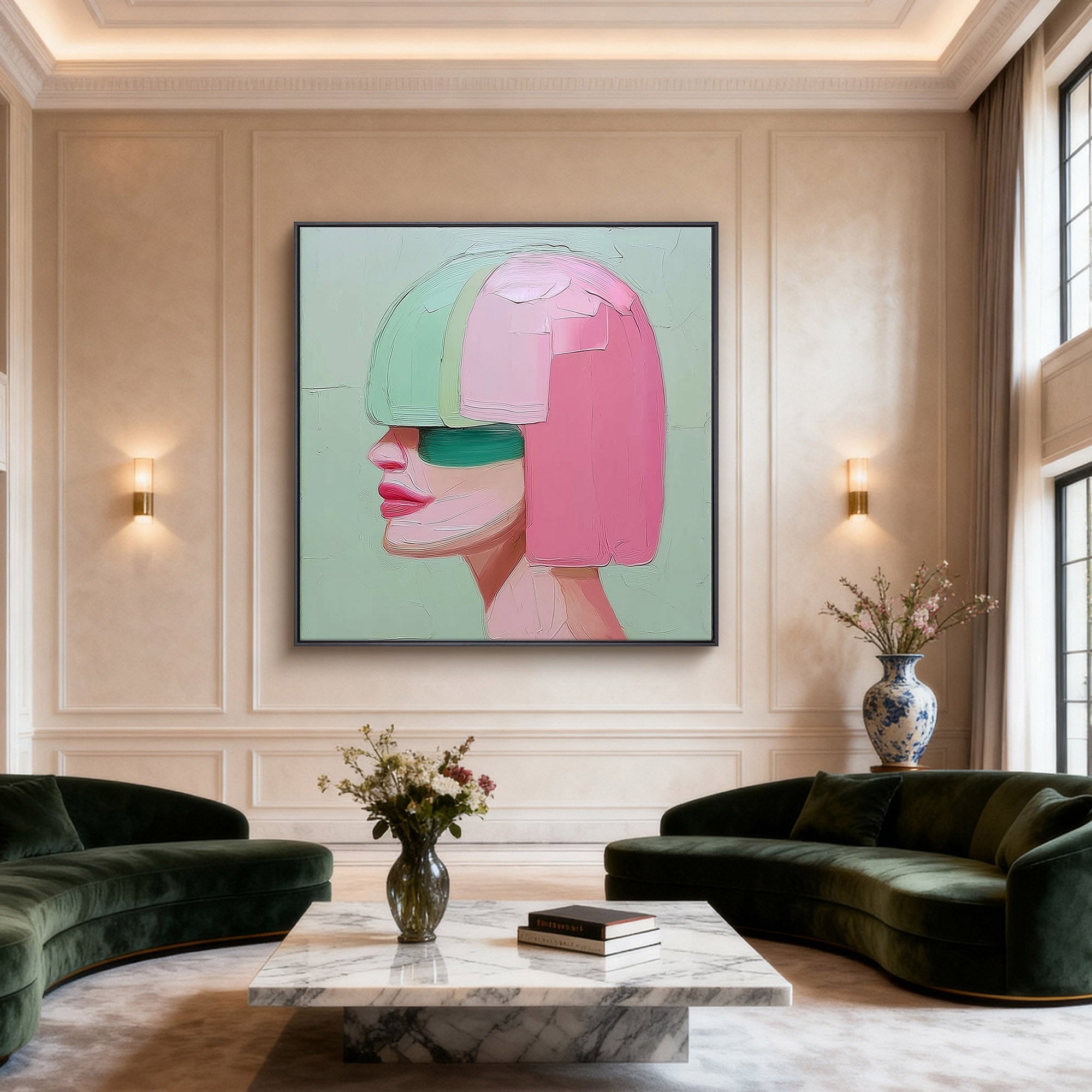 Plaster & Texture Art #YK063