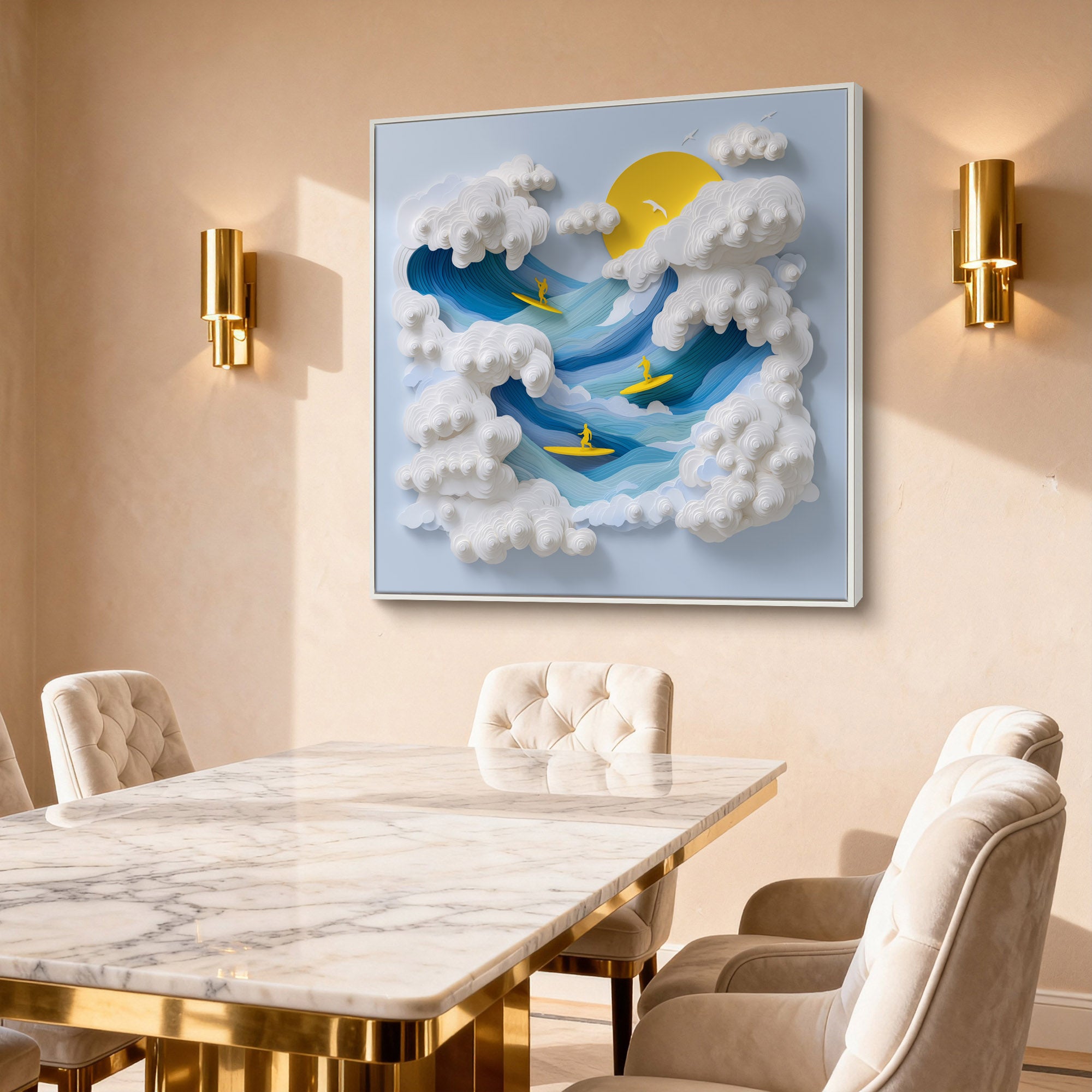 Plaster & Texture Art #YK330