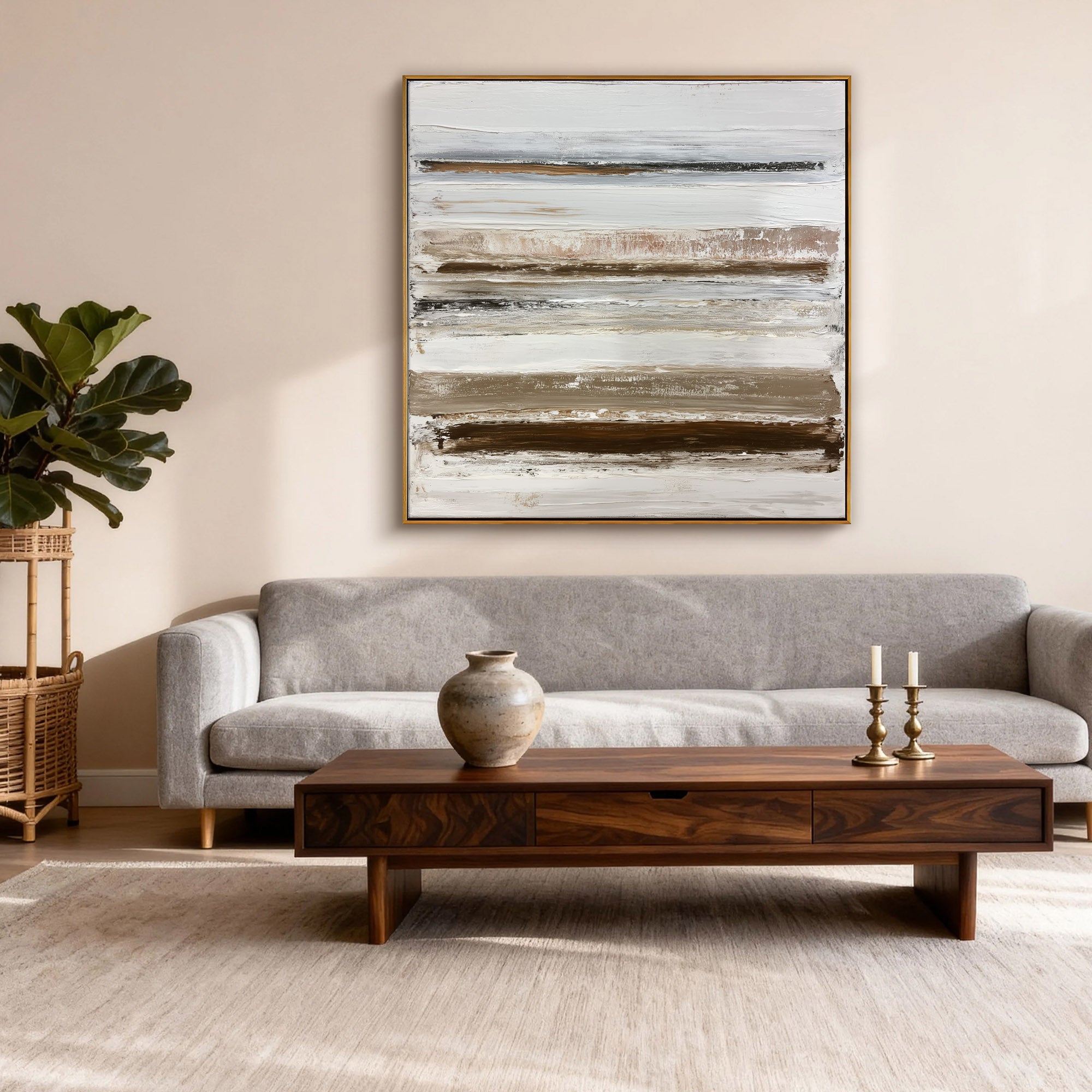 Abstract Canvas Art #YK003