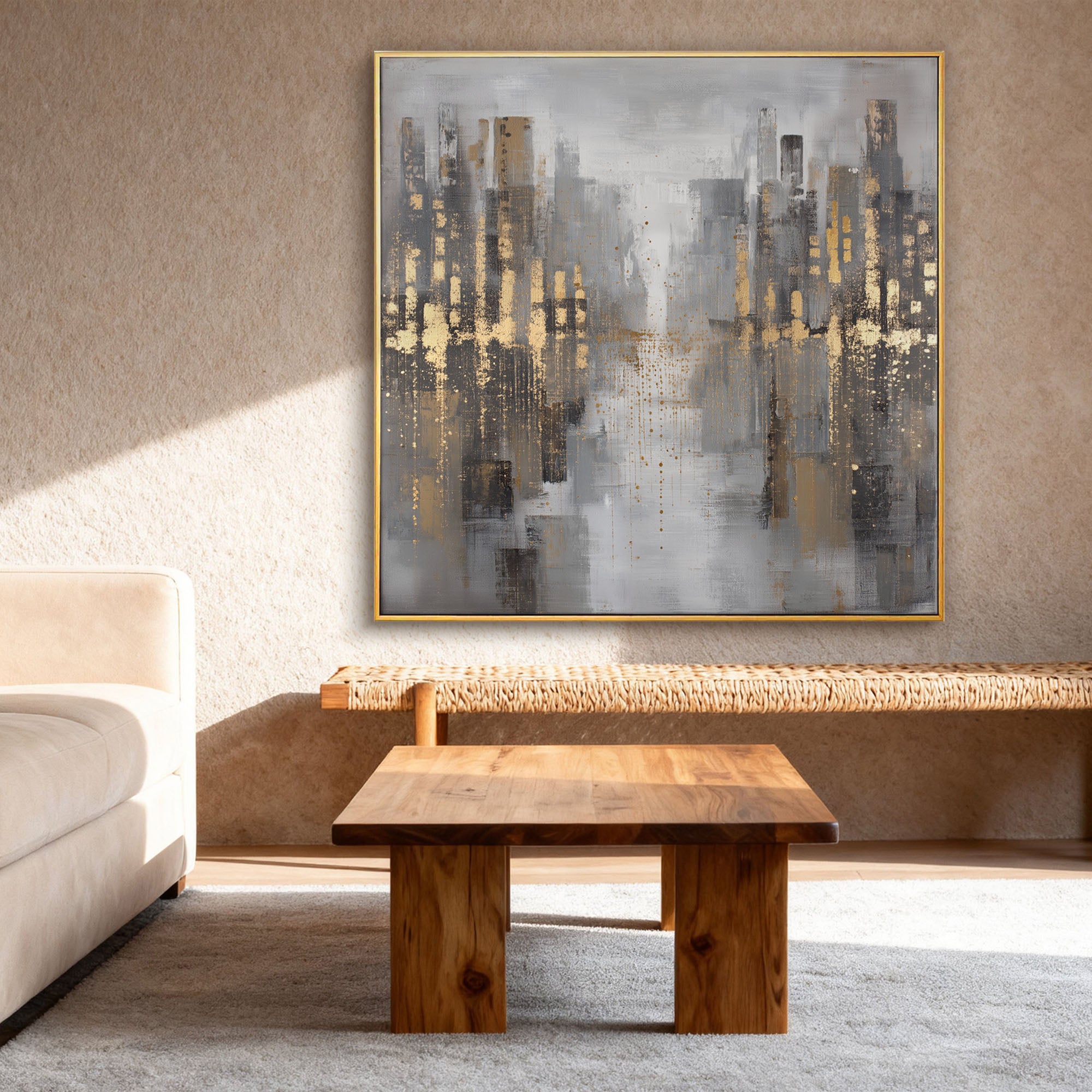 Abstract Canvas Art #YK006