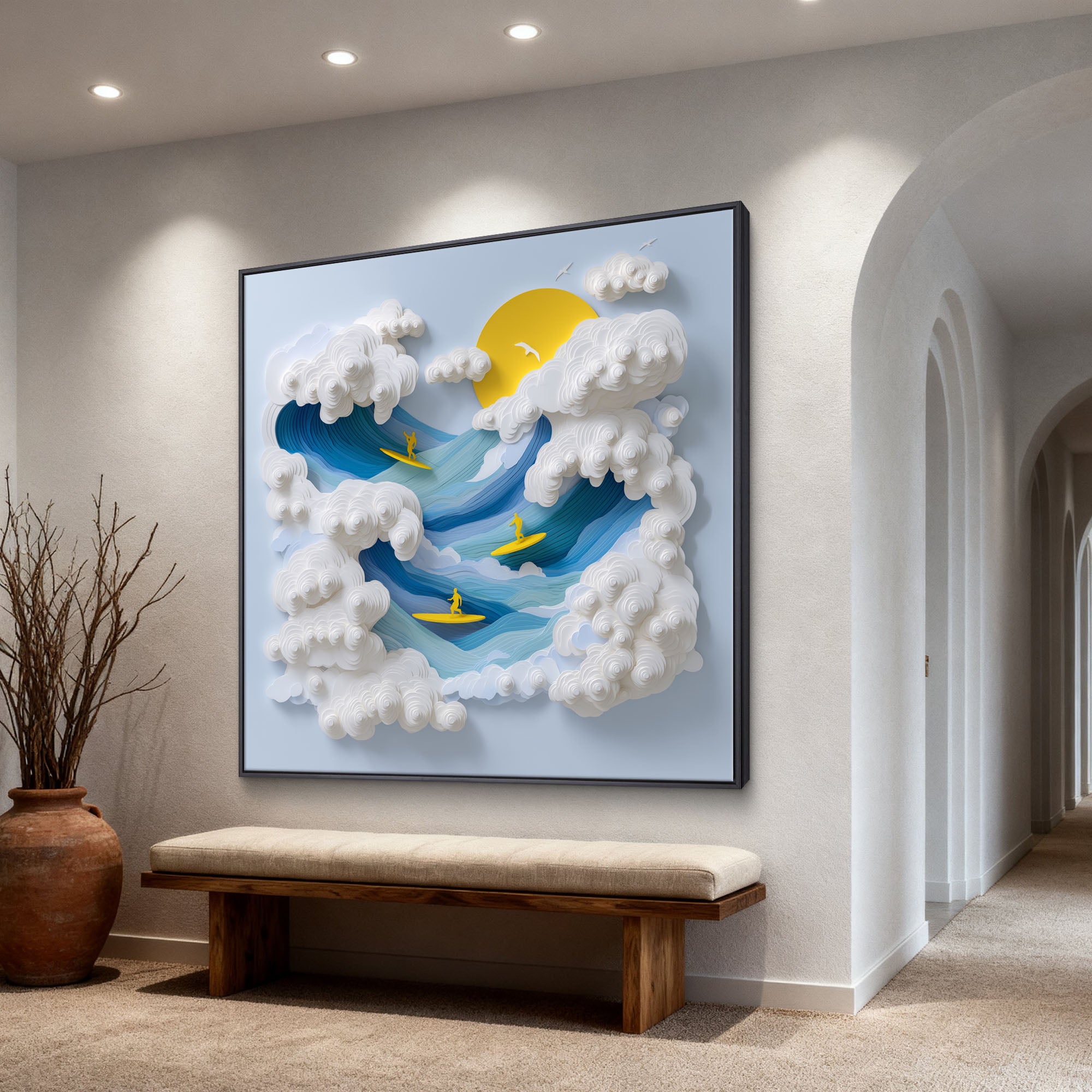 Plaster & Texture Art #YK330