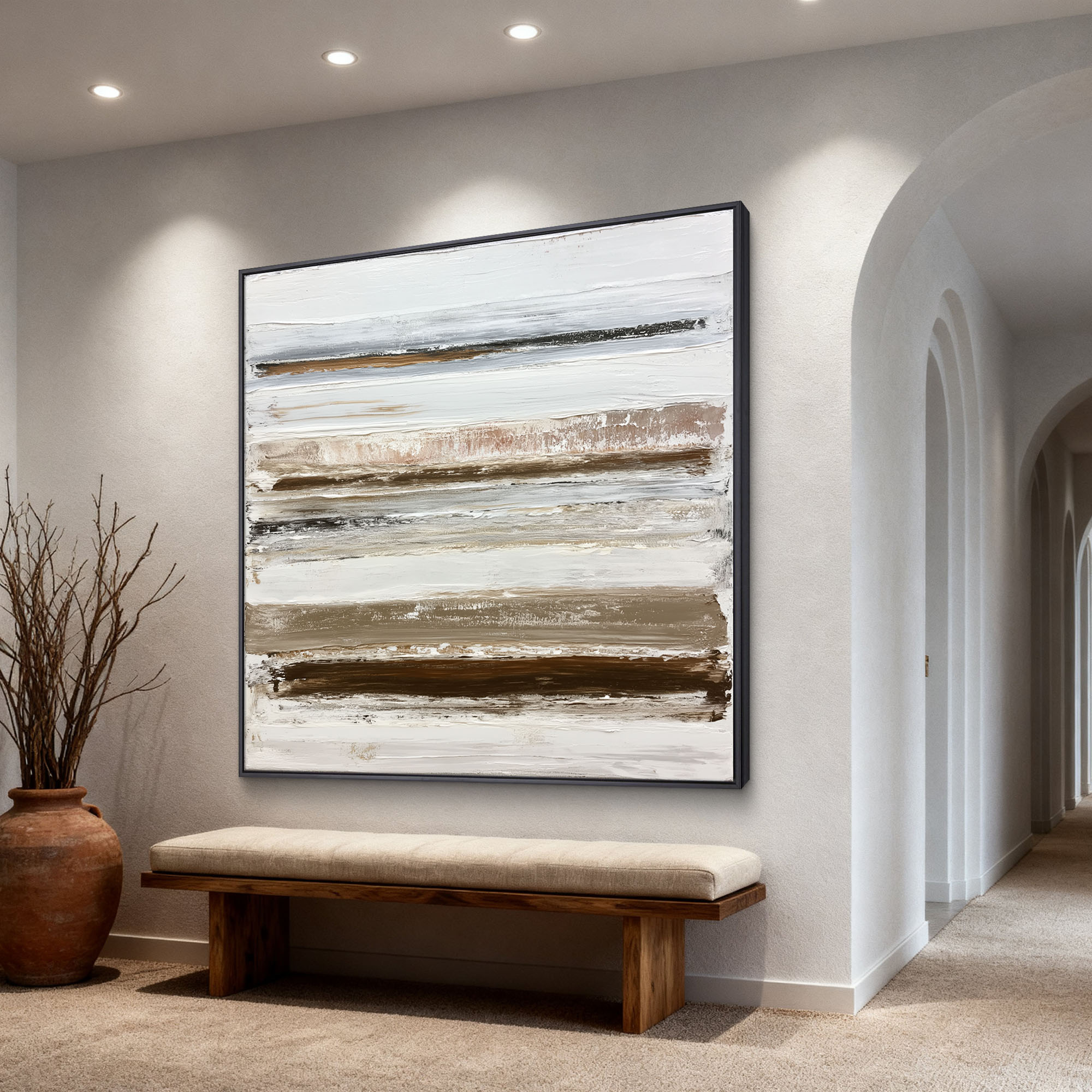 Abstract Canvas Art #YK003