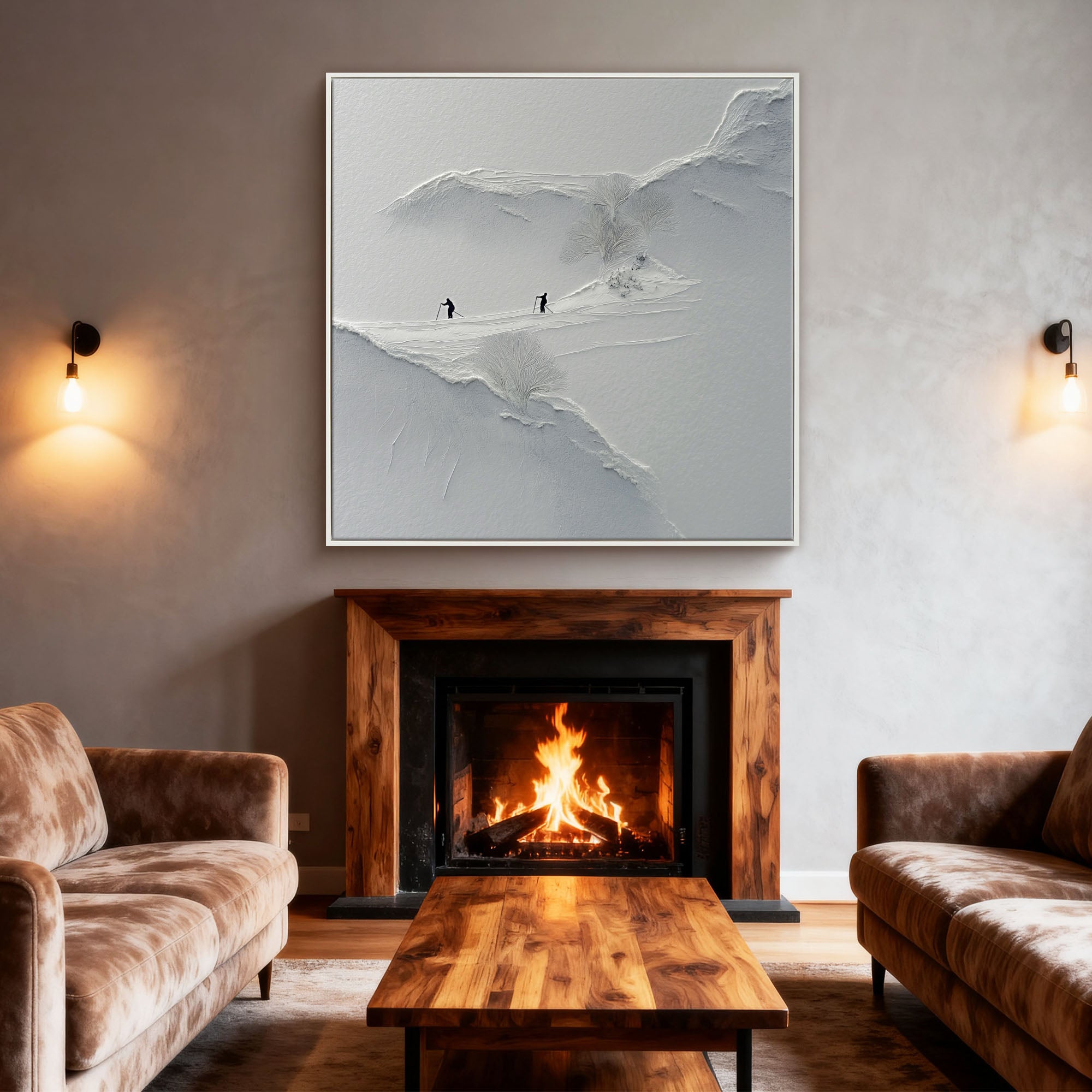 Plaster & Texture Art #YK069