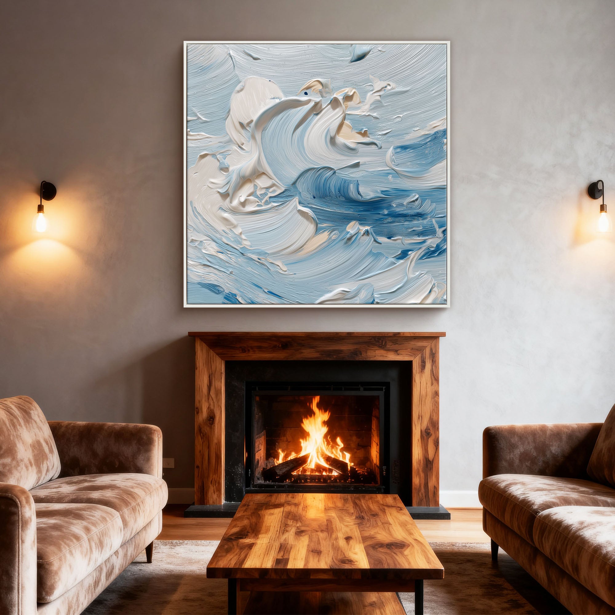 Plaster & Texture Art #YK076