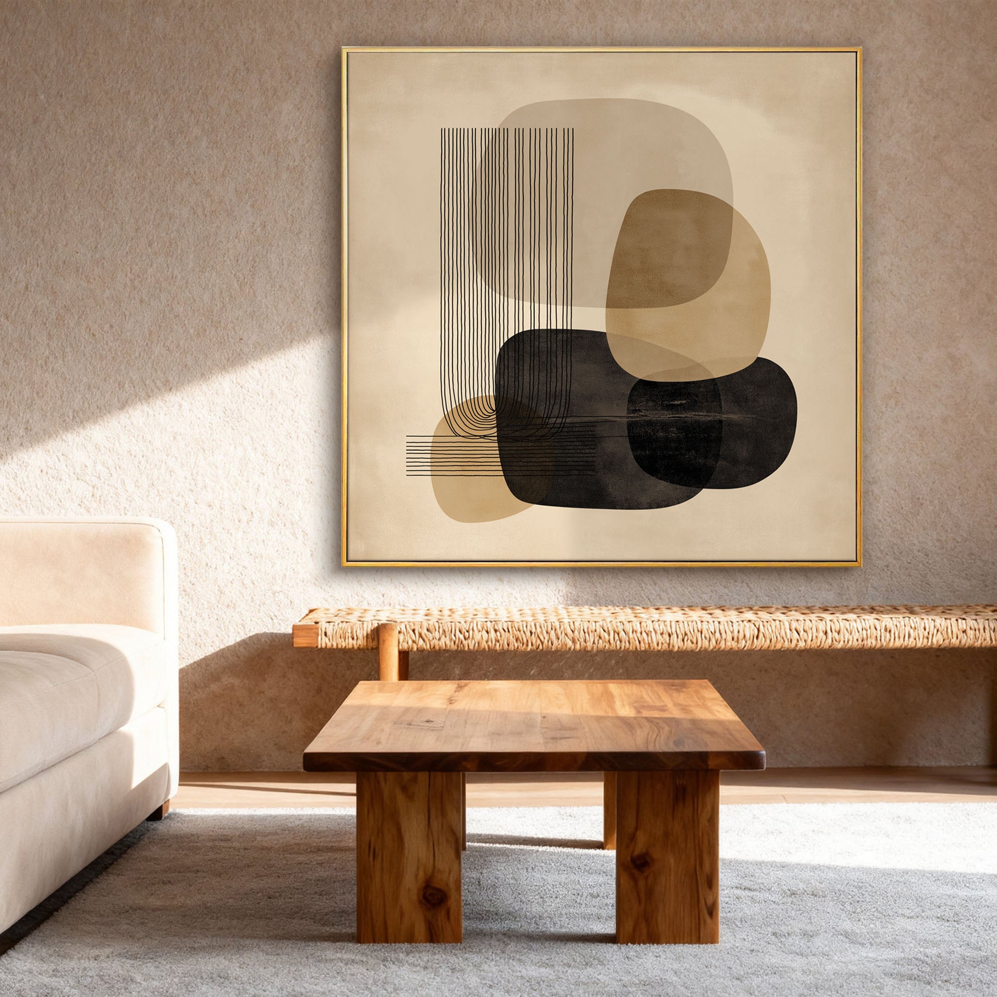 Abstract Canvas Art #YK015