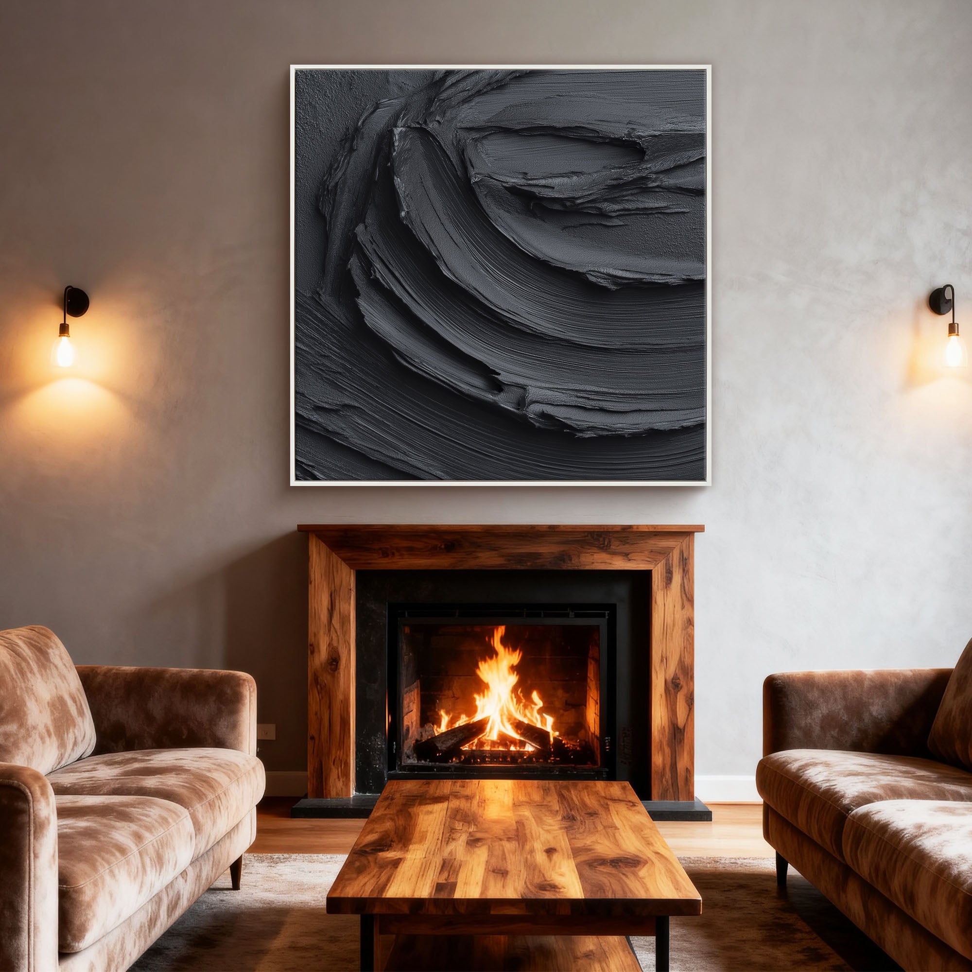 Plaster & Texture Art #YK115