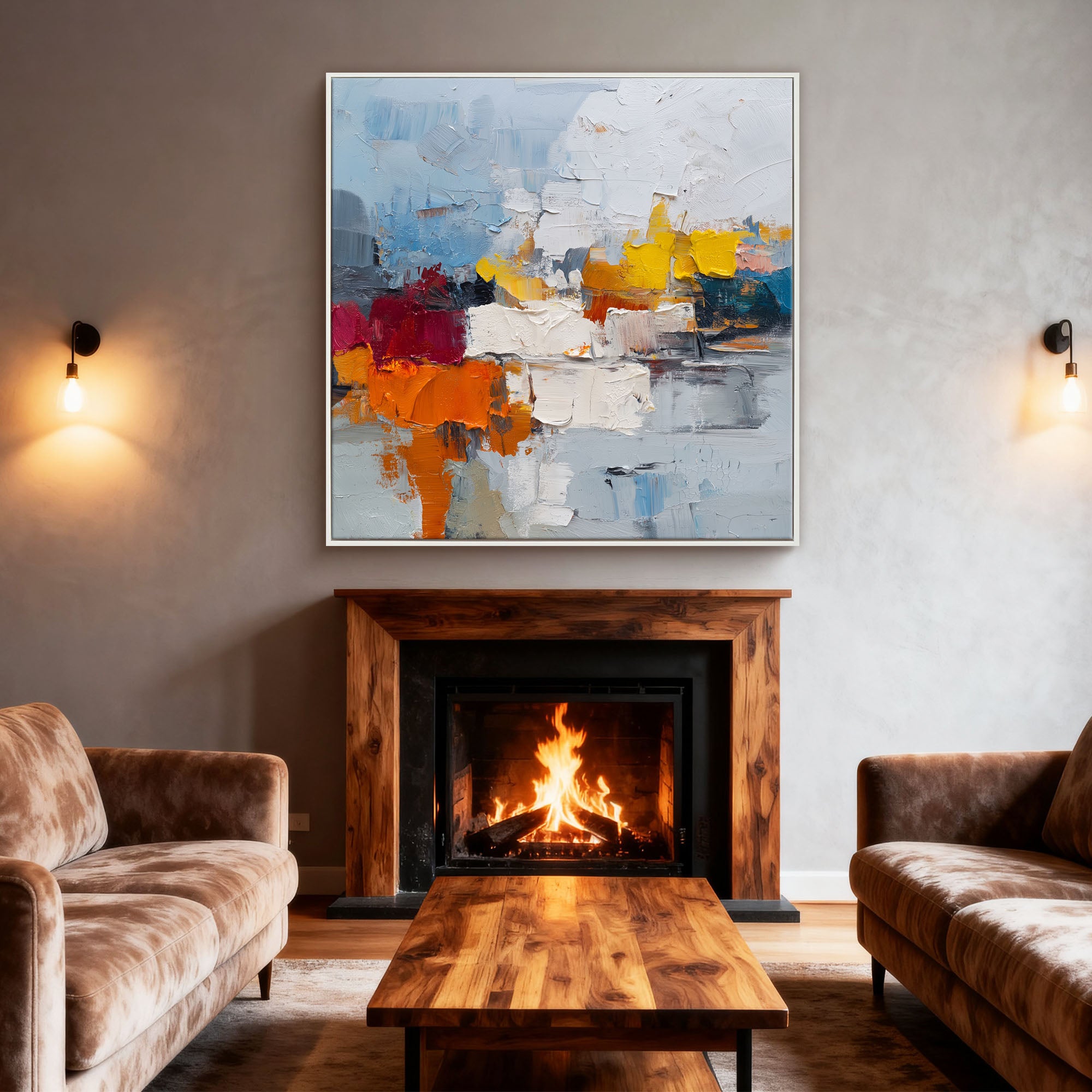 Plaster & Texture Art #YK267