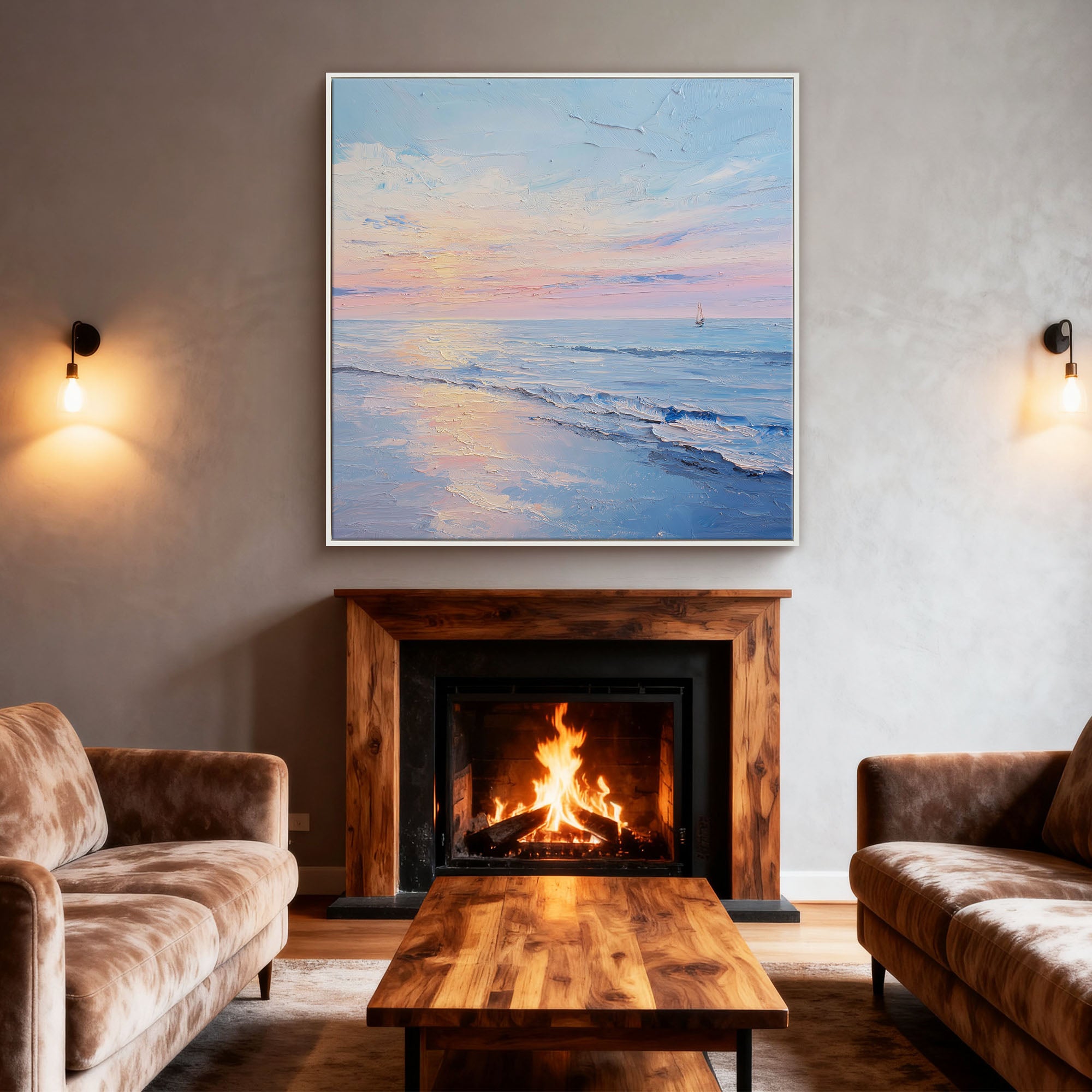 Ocean & Sky Art #YK089